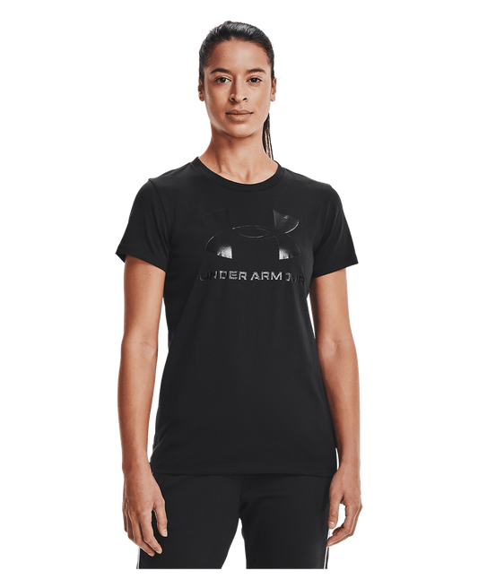 Under Armour Apparel Women's UA Rival Logo Short Sleeve