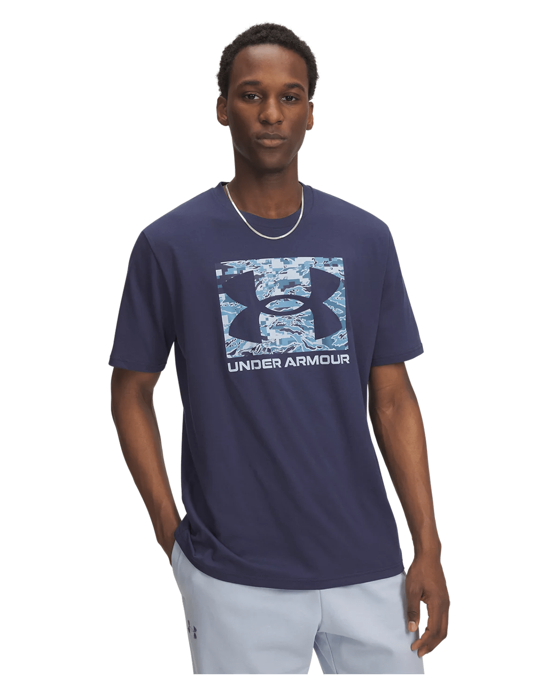 Under Armour Apparel UA ABC Camo Boxed Logo Men's Short Sleeve