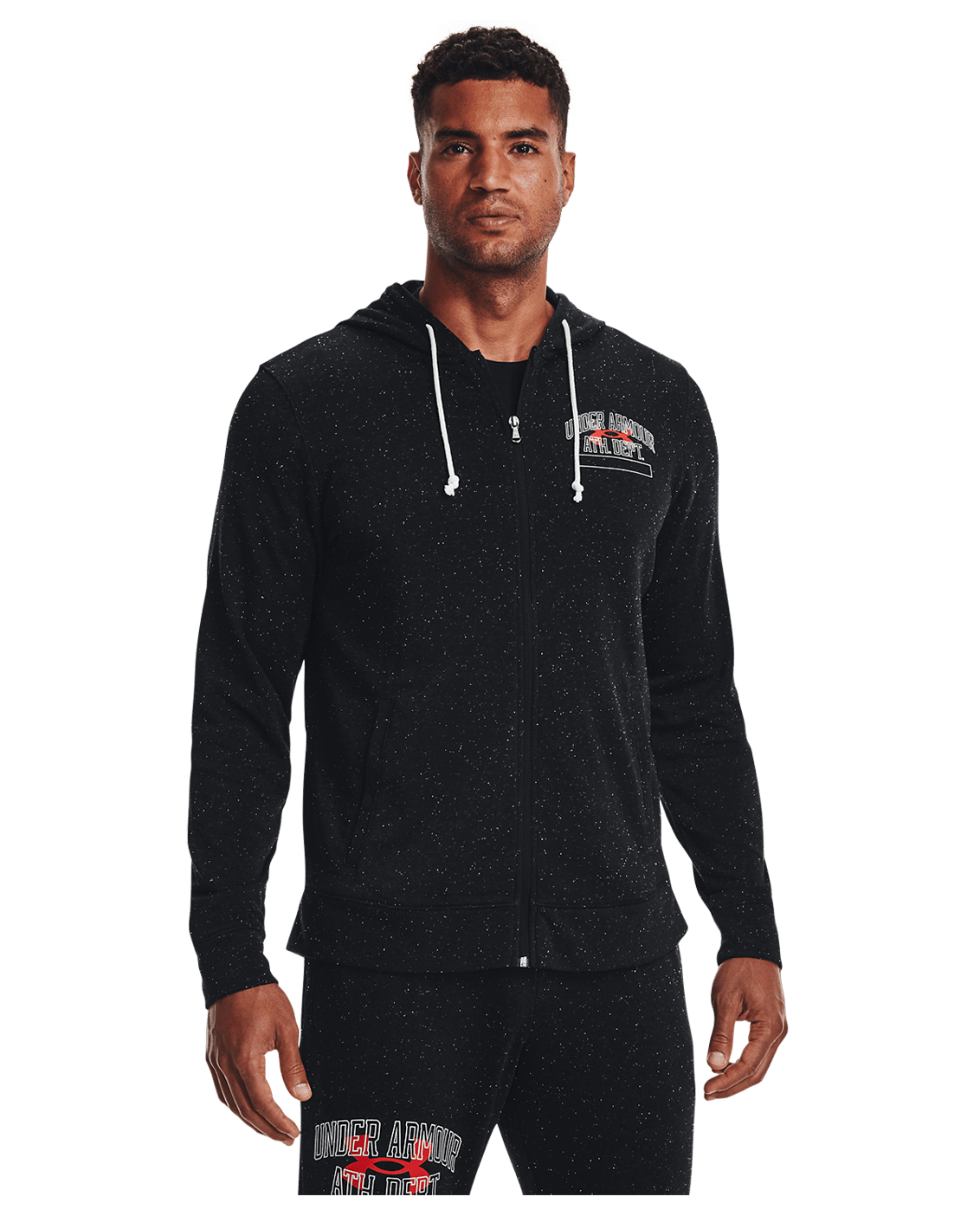 Under Armour Apparel Men's UA Rival Terry Athletic Department Full-Zip Hoodie