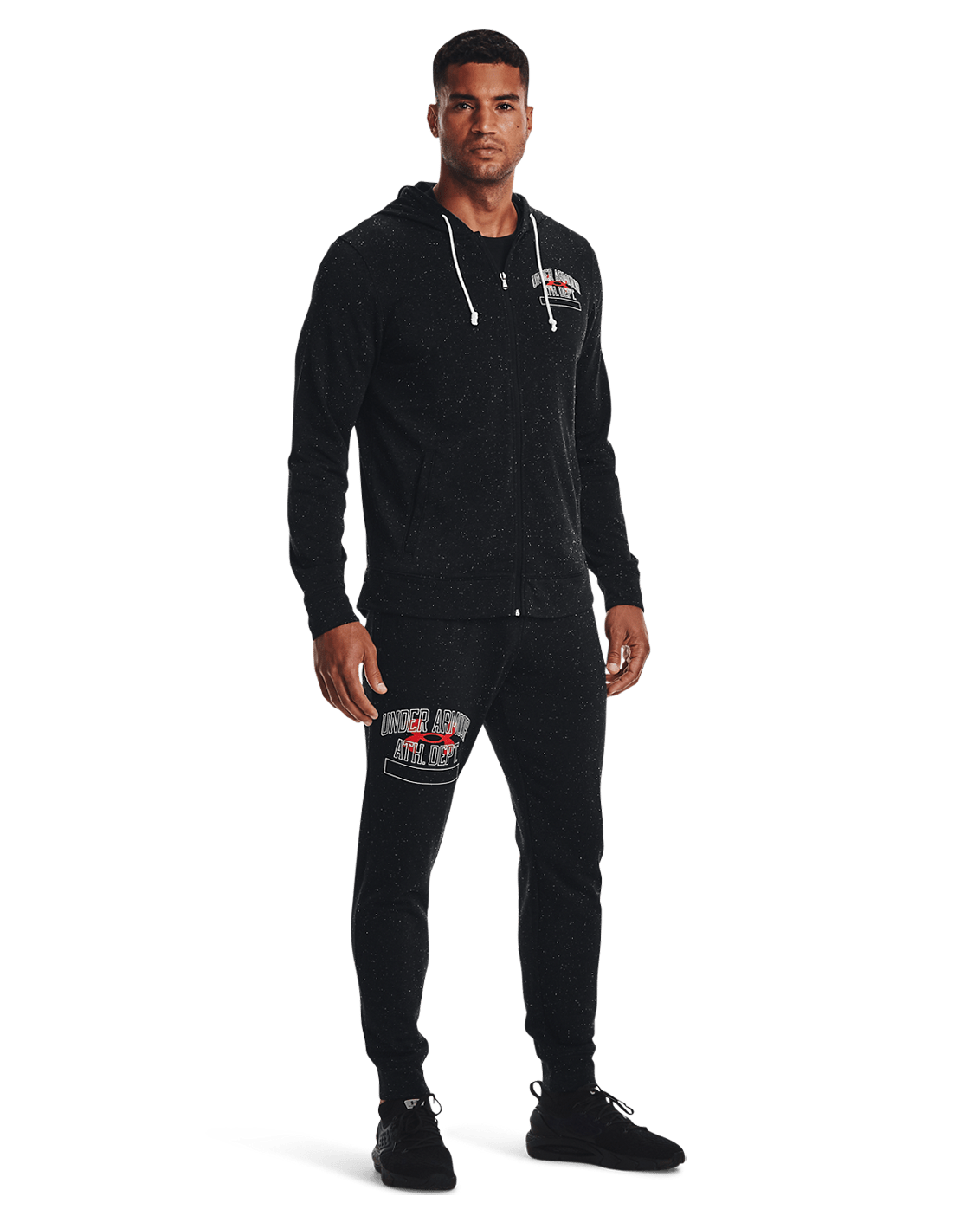 Under Armour Apparel Men's UA Rival Terry Athletic Department Full-Zip Hoodie