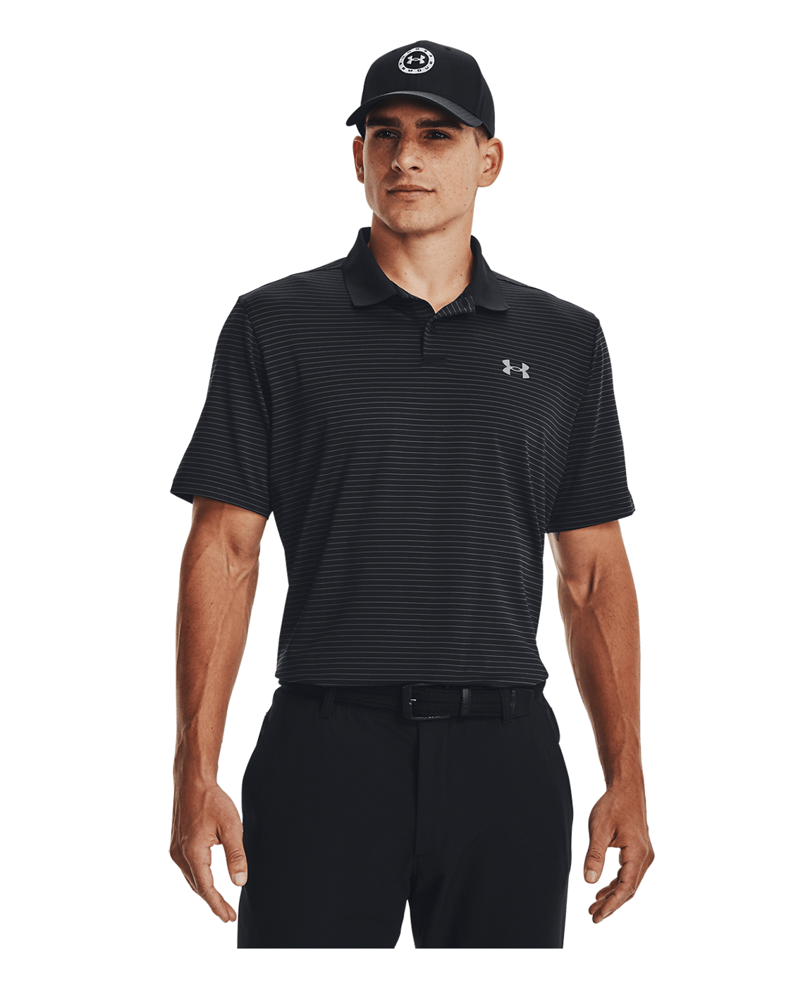 Under Armour Apparel Men's UA Matchplay Stripe Polo