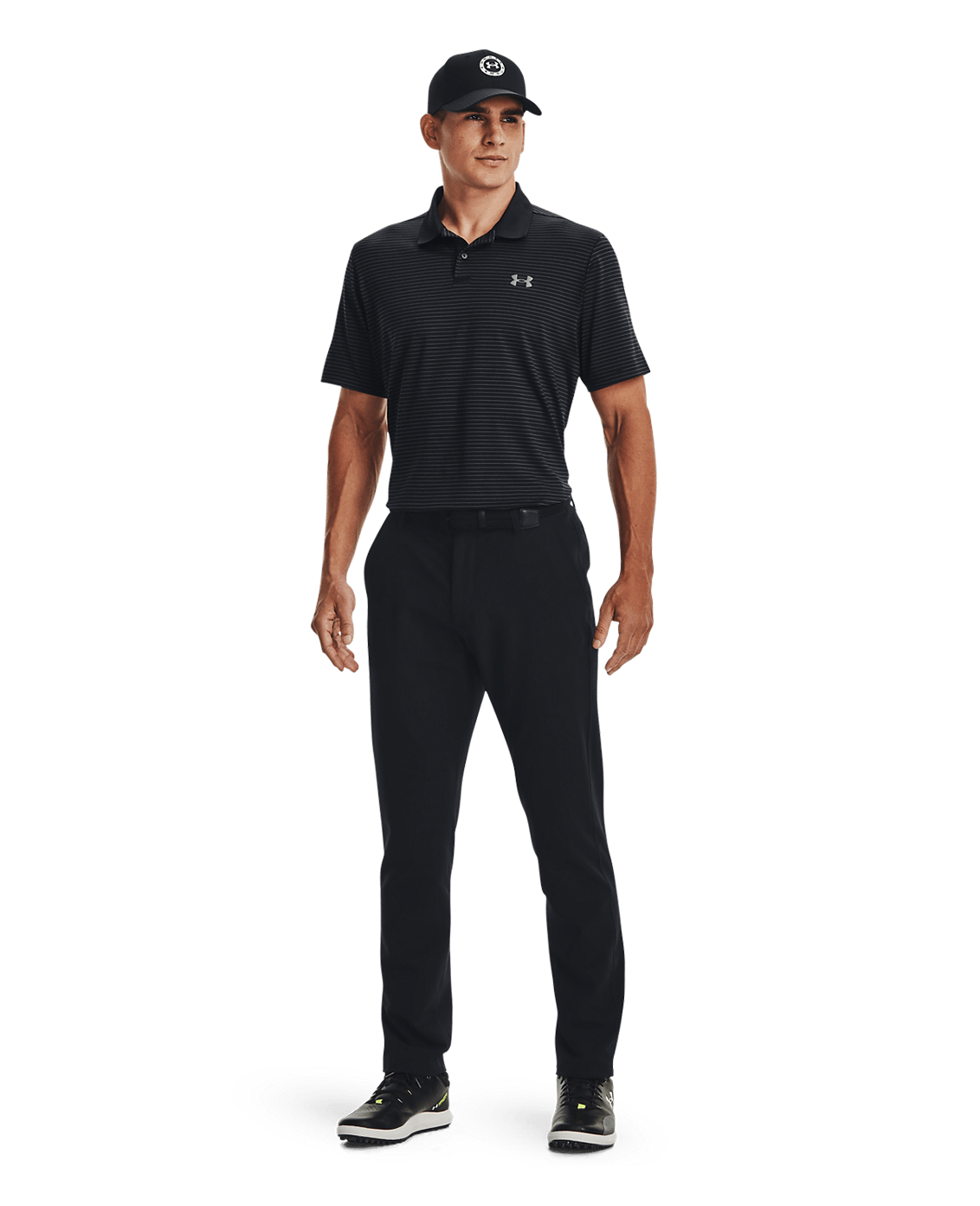 Under Armour Apparel Men's UA Matchplay Stripe Polo