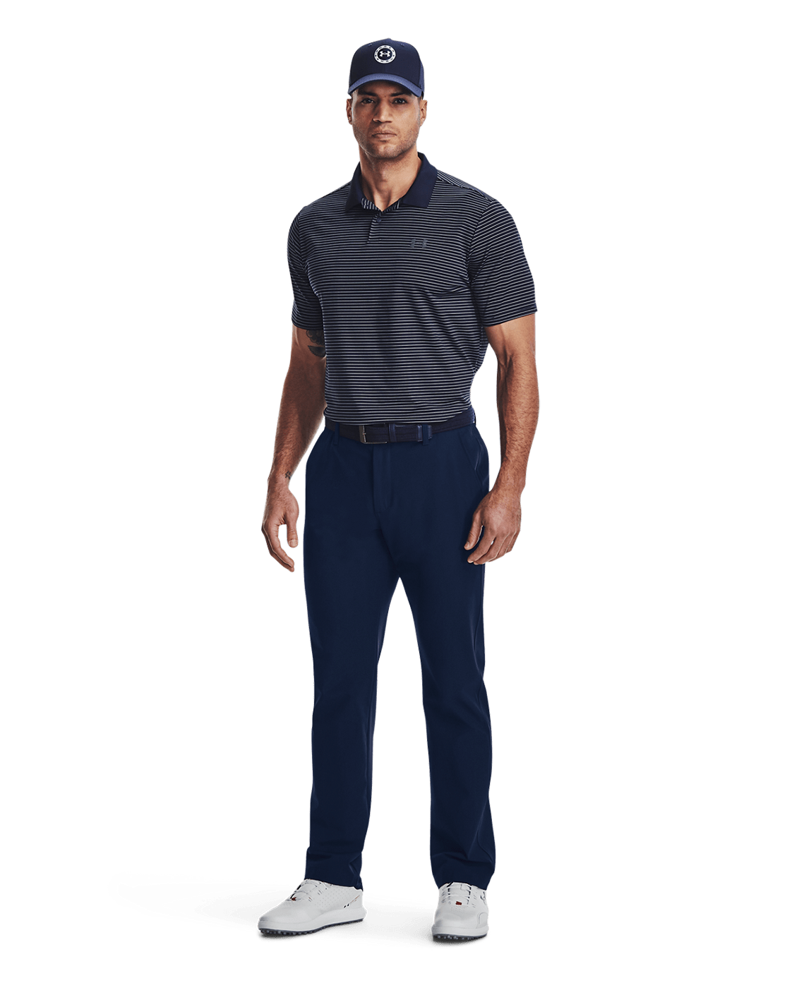 Under Armour Apparel Men's UA Matchplay Stripe Polo