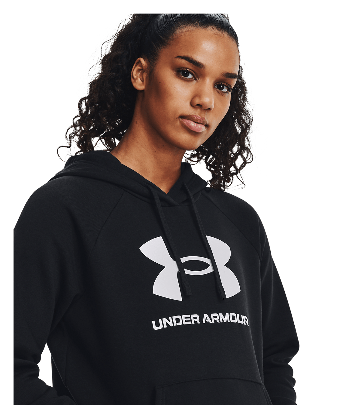 Under Armour Apparel Women's UA Rival Fleece Big Logo Hoodie