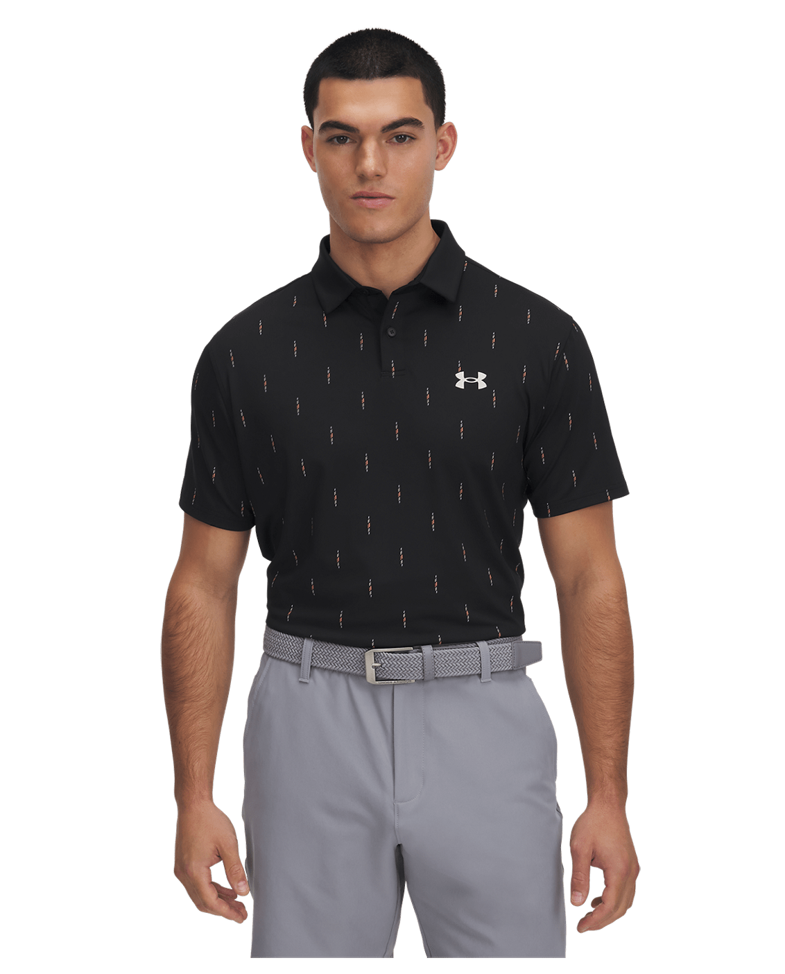 Under Armour Apparel Men's UA Tee To Green Printed Polo