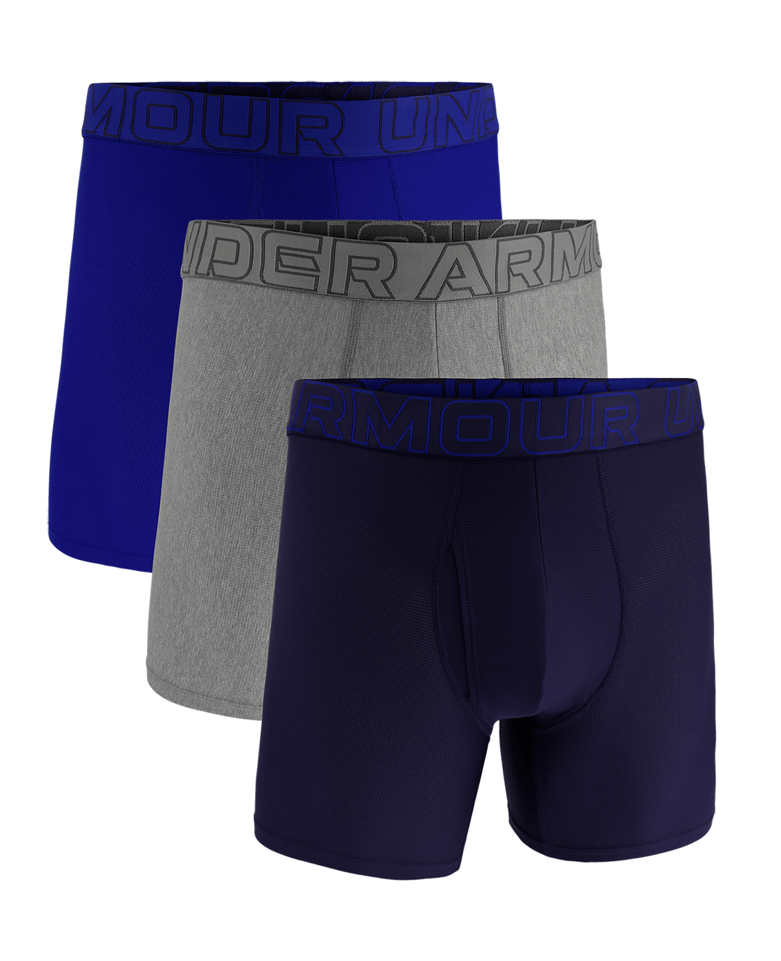 Under Armour Apparel Men's UA Performance Tech™ Mesh 6" 3-Pack Boxerjock®