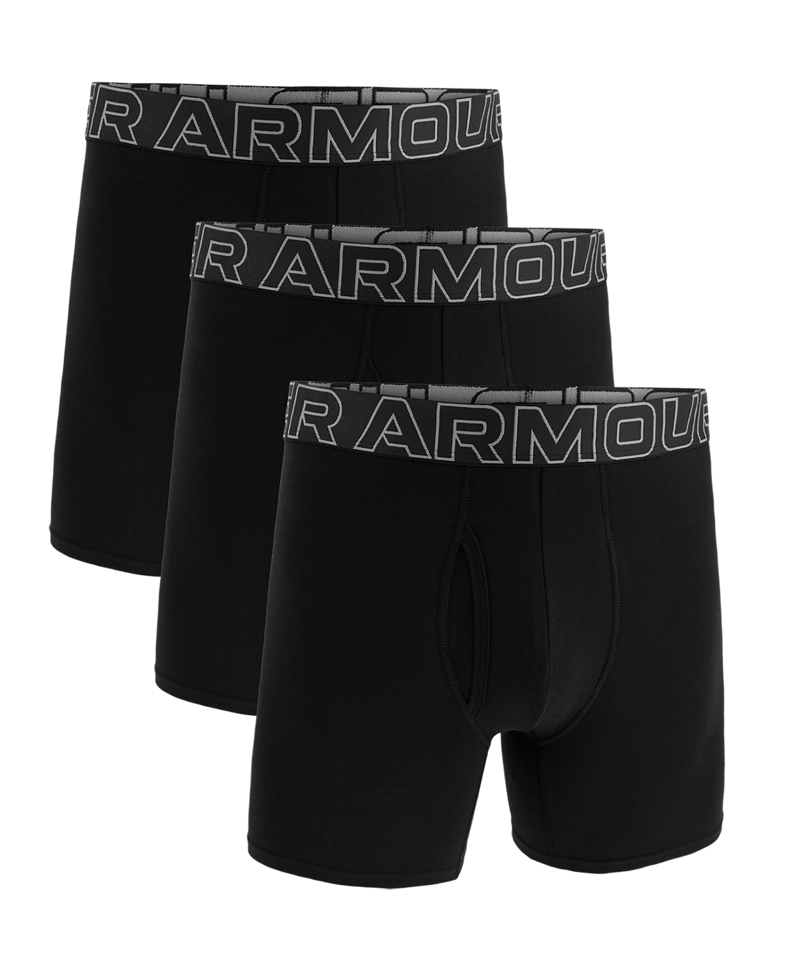 Under Armour Apparel Men's UA Performance Cotton 6" 3-Pack Boxerjock®