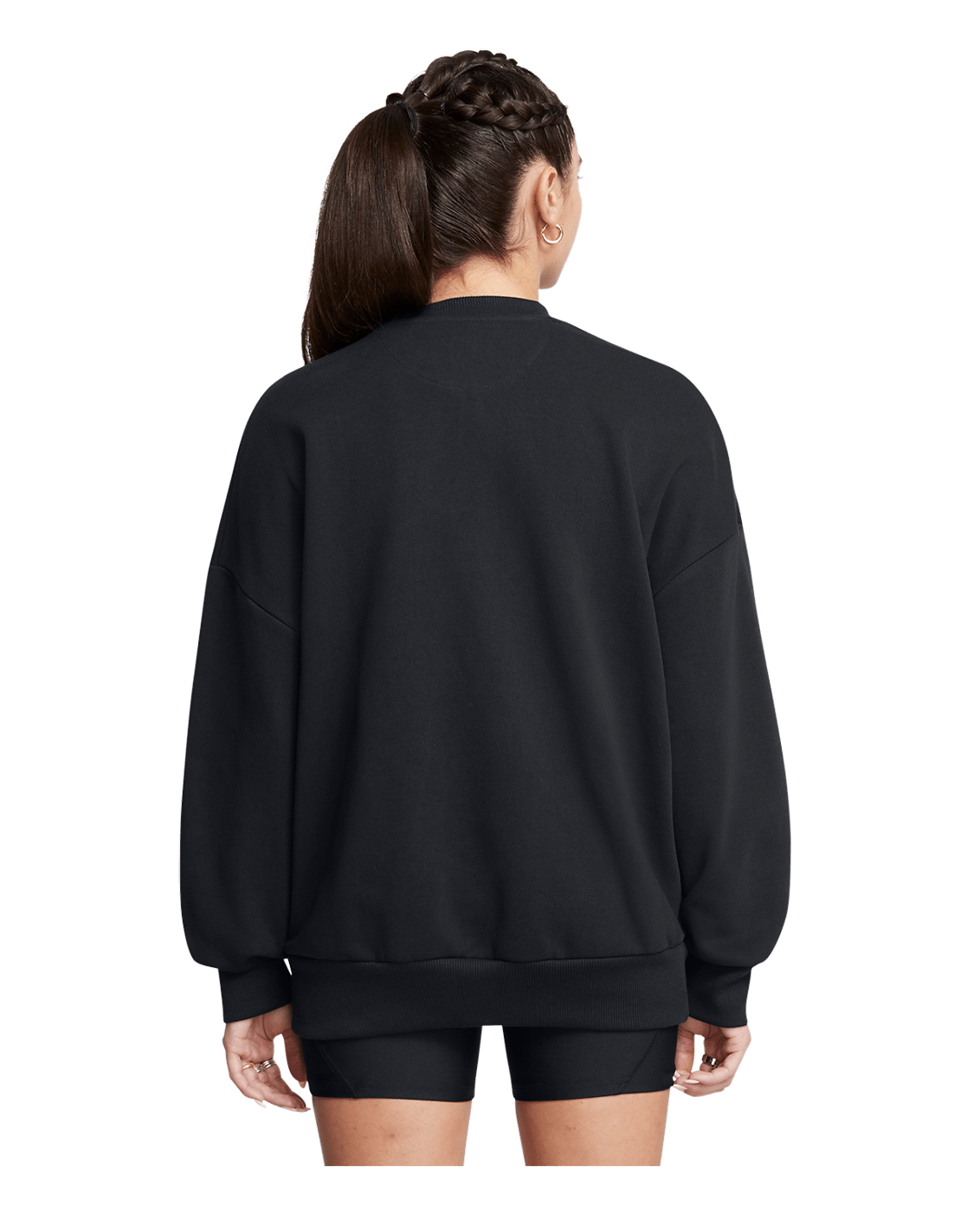 Under Armour Apparel Women's UA Icon Heavyweight Terry Oversized Crew