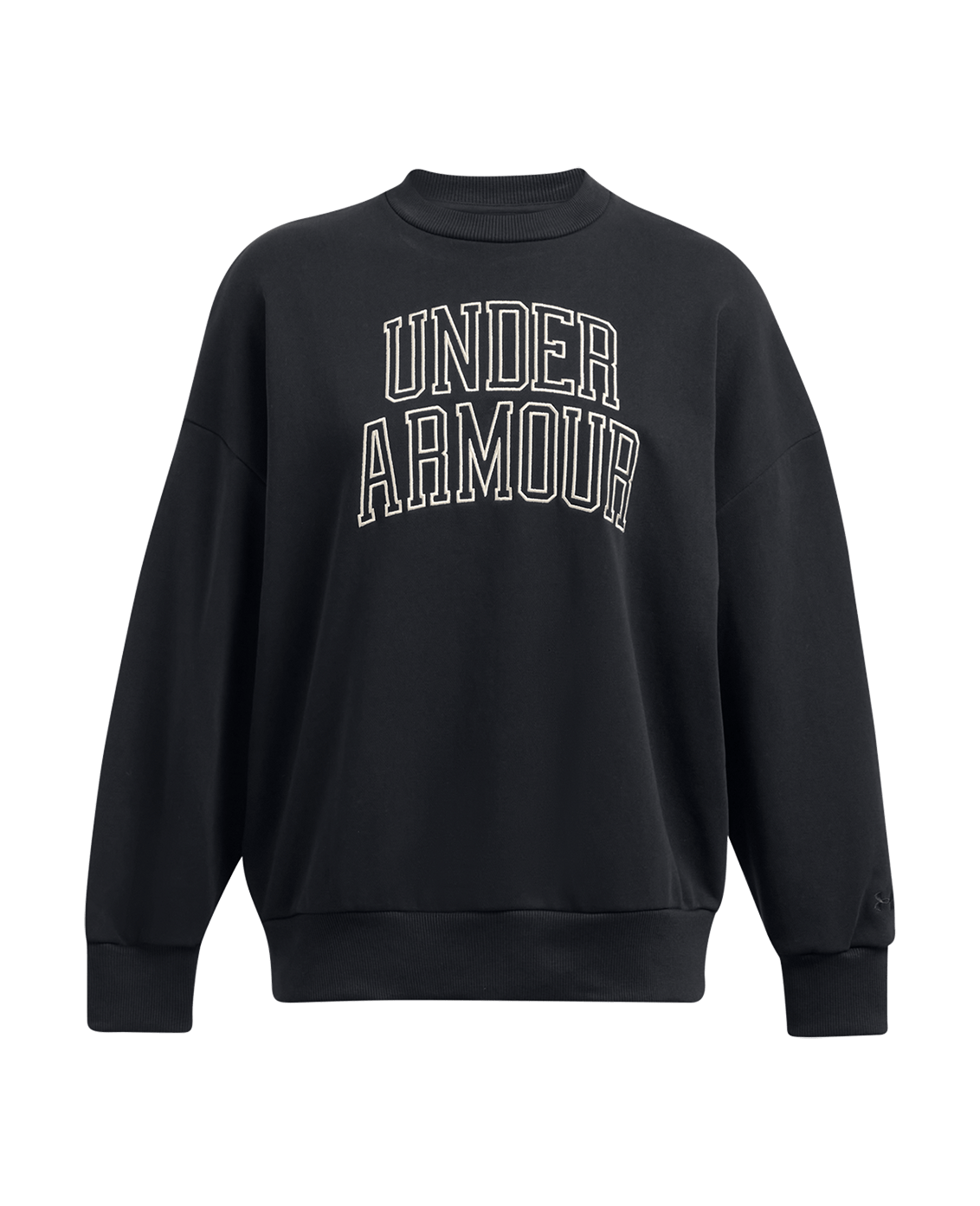 Under Armour Apparel Women's UA Icon Heavyweight Terry Oversized Crew