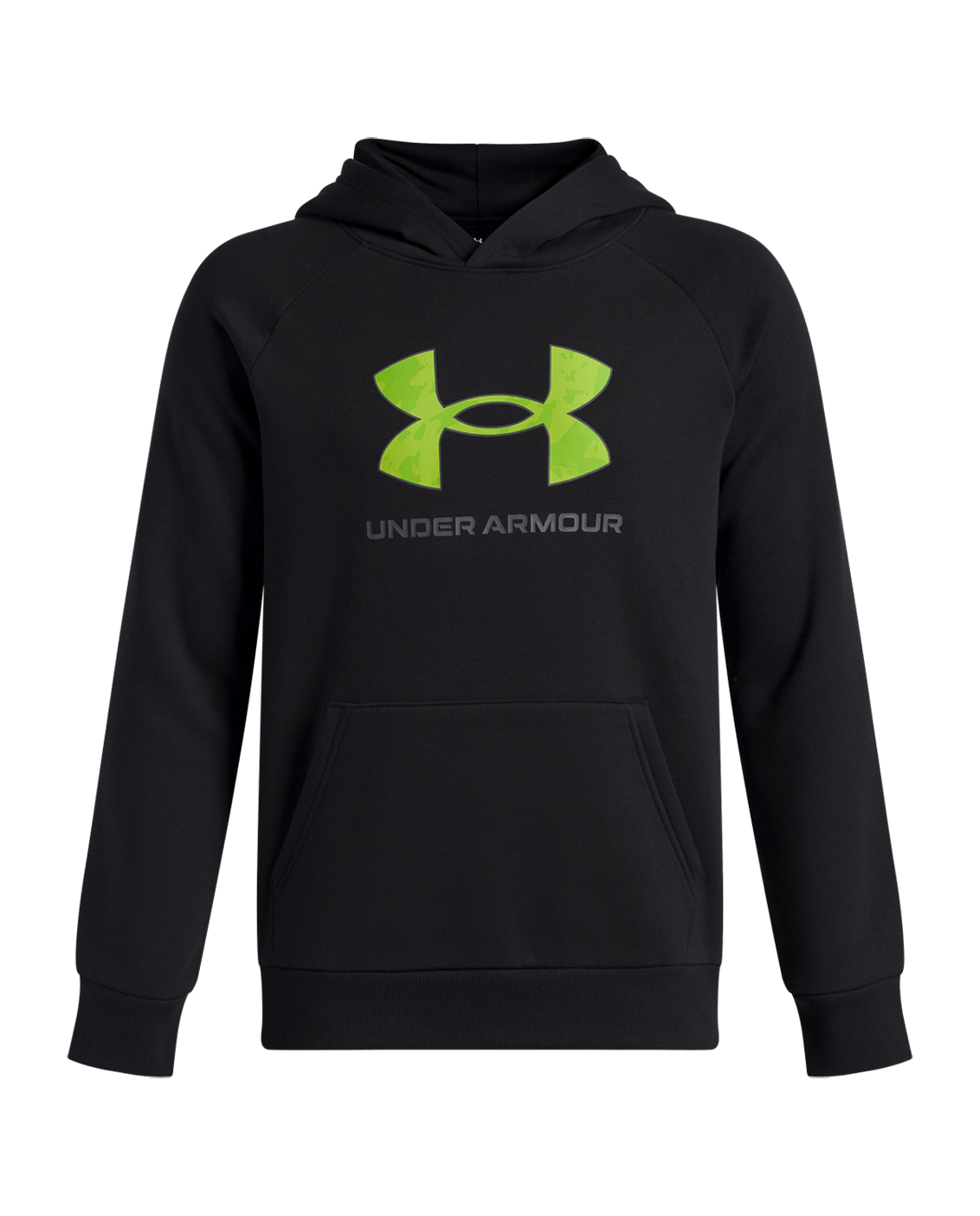 Under Armour Apparel UA Rival Fleece Big Logo Print Fill Boys' Hoodie