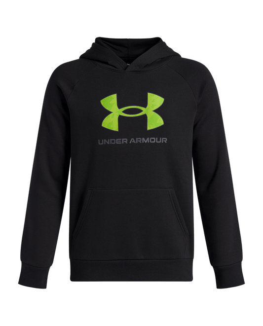 Under Armour Apparel UA Rival Fleece Big Logo Print Fill Boys' Hoodie