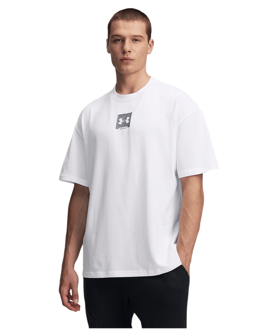 Under Armour Apparel Men's UA Heavyweight Oversized SM Box Short Sleeve