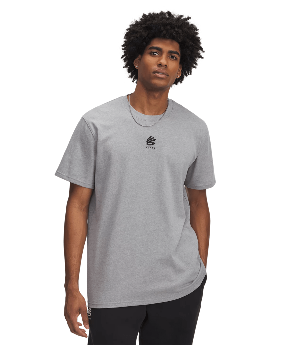 Under Armour Curry Logo Heavyweight Men's T-Shirt