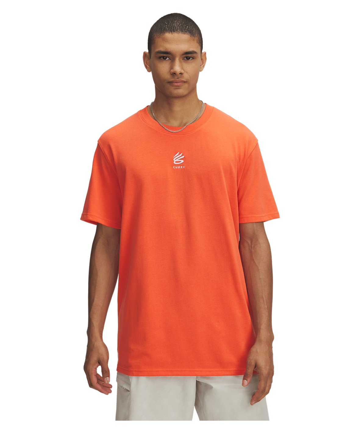 Under Armour Apparel Men's Curry Logo Heavyweight T-Shirt