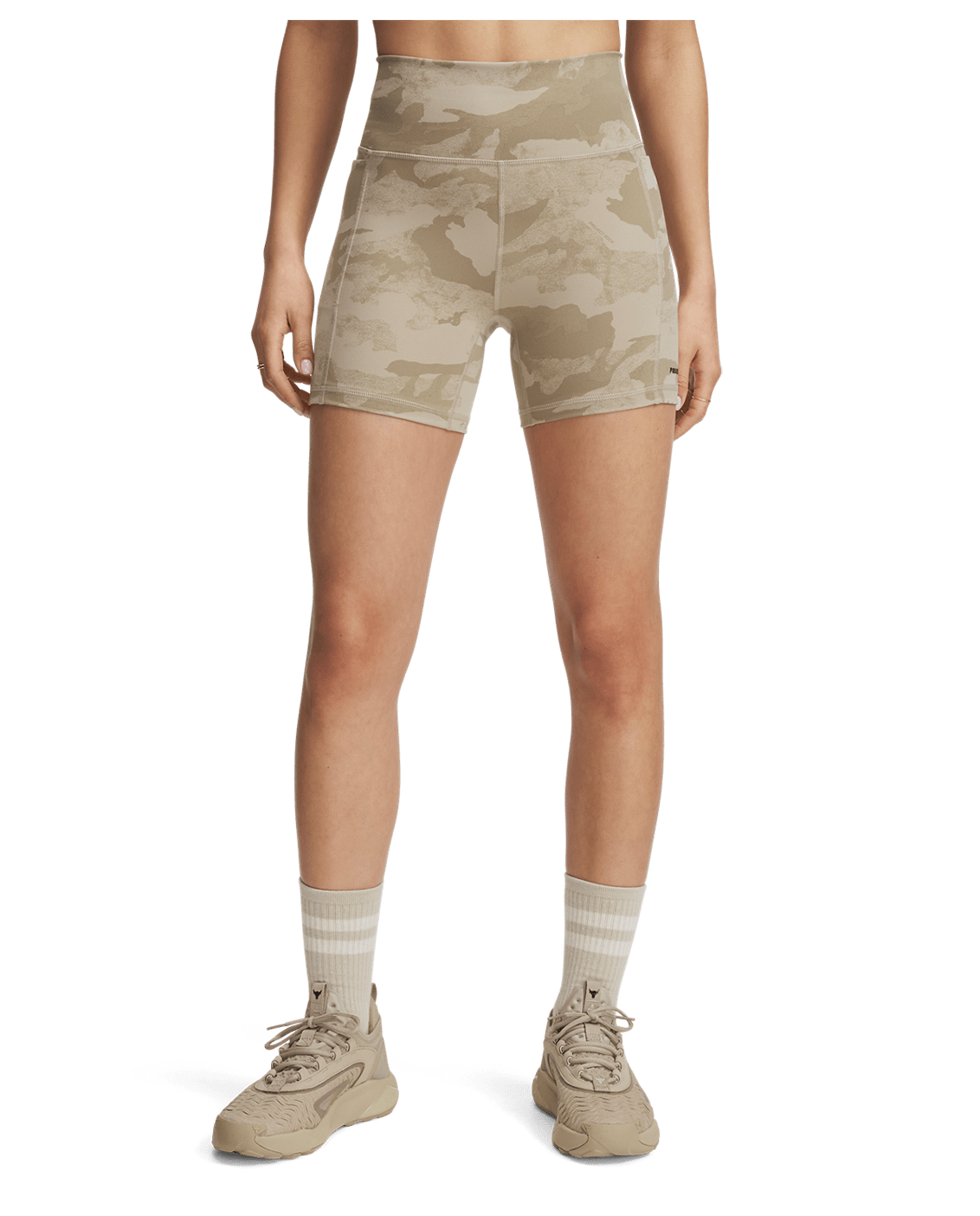 Under Armour Apparel Women's Project Rock Middy Shorts