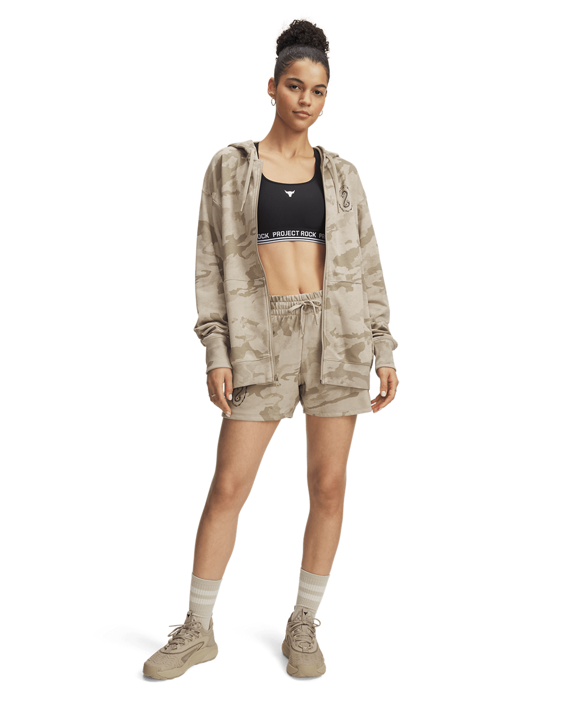 Under Armour Apparel Women's Project Rock Terry Shorts