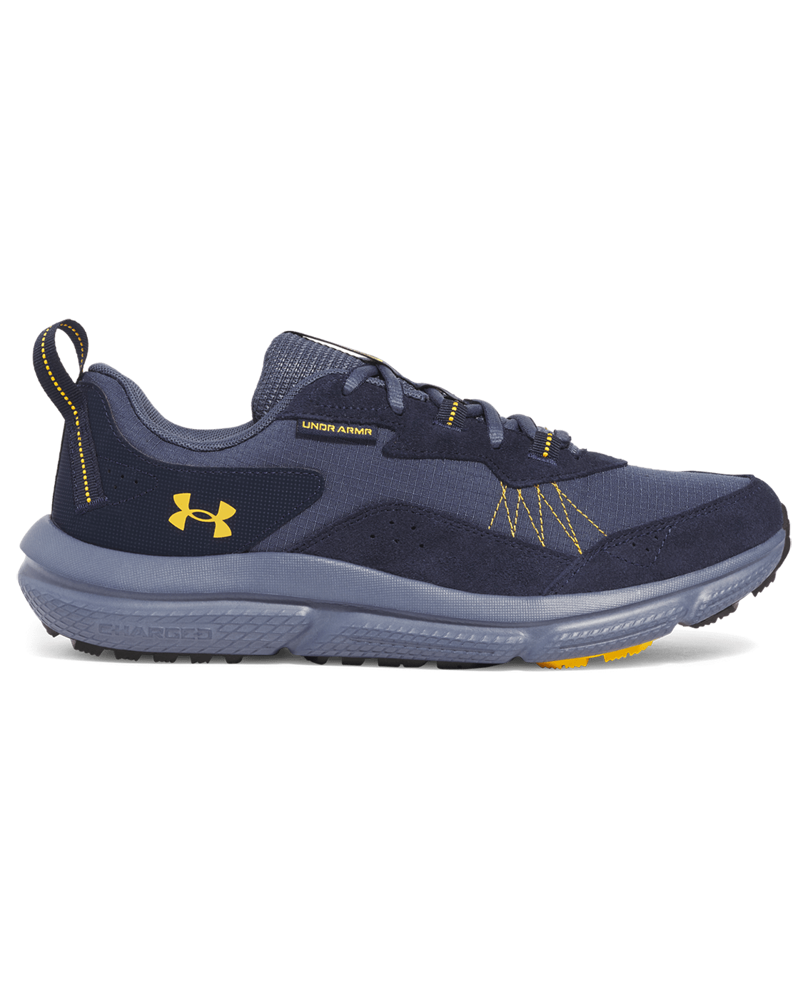 Under Armour Footwear Mens Charged Verssert 2 - DownpourGray/MidnightNavy/CampusGold
