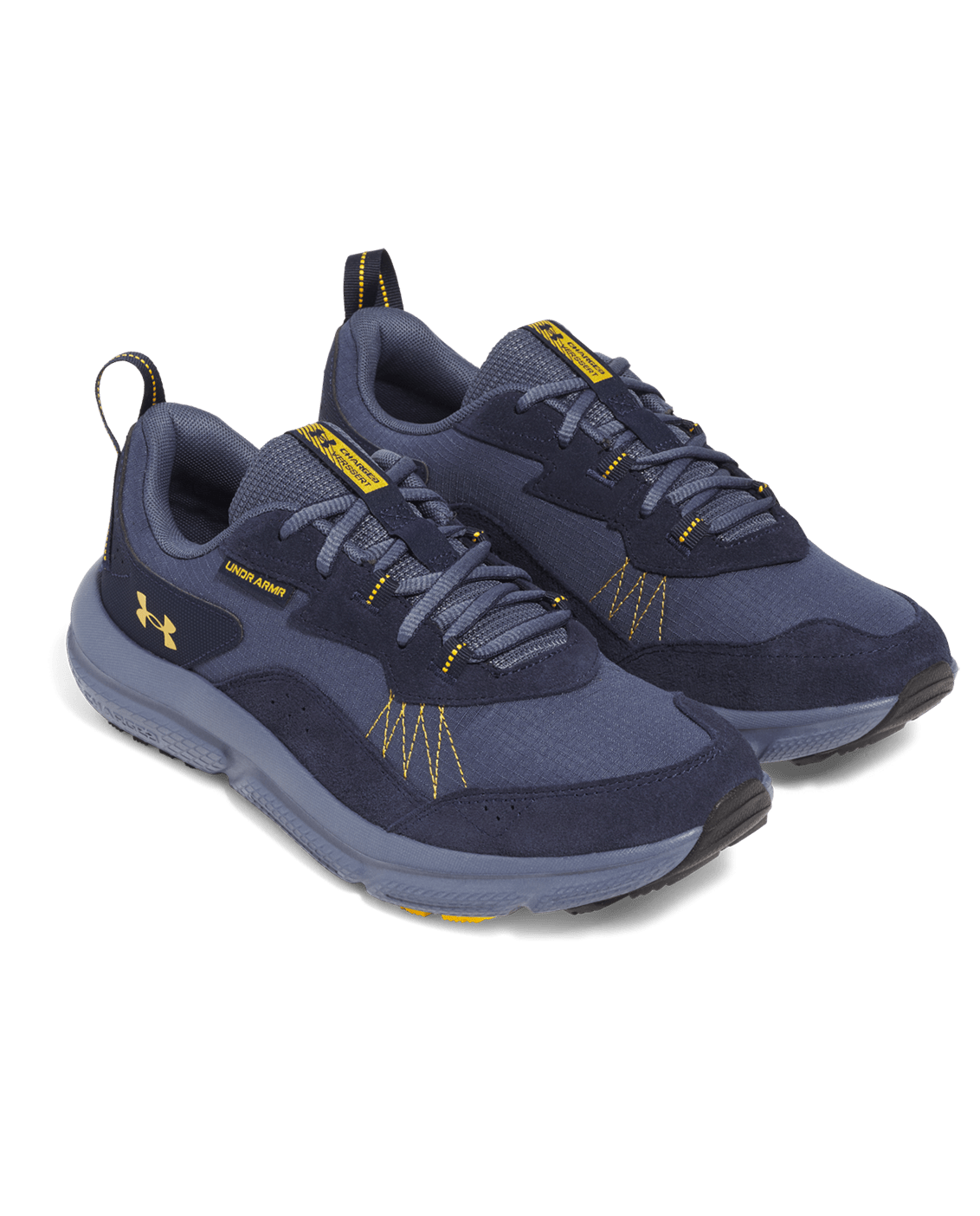 Under Armour Footwear Mens Charged Verssert 2 - DownpourGray/MidnightNavy/CampusGold