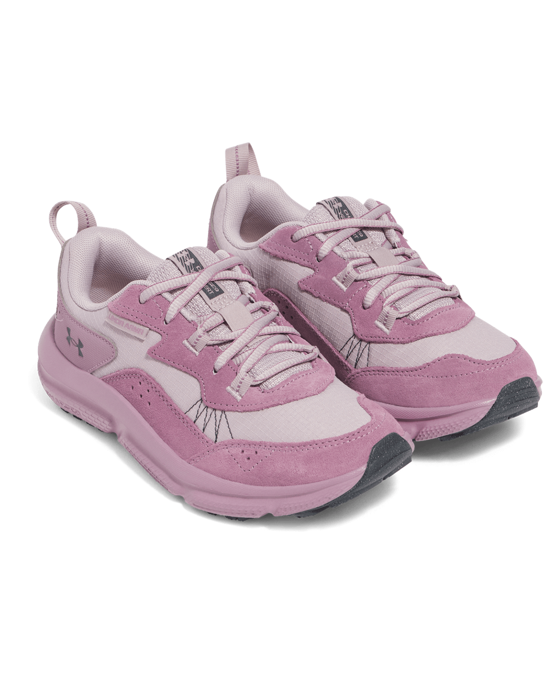 Under Armour Footwear Womens Charged Verssert 2 - GrayDawn/PurplePrime/Anthracite