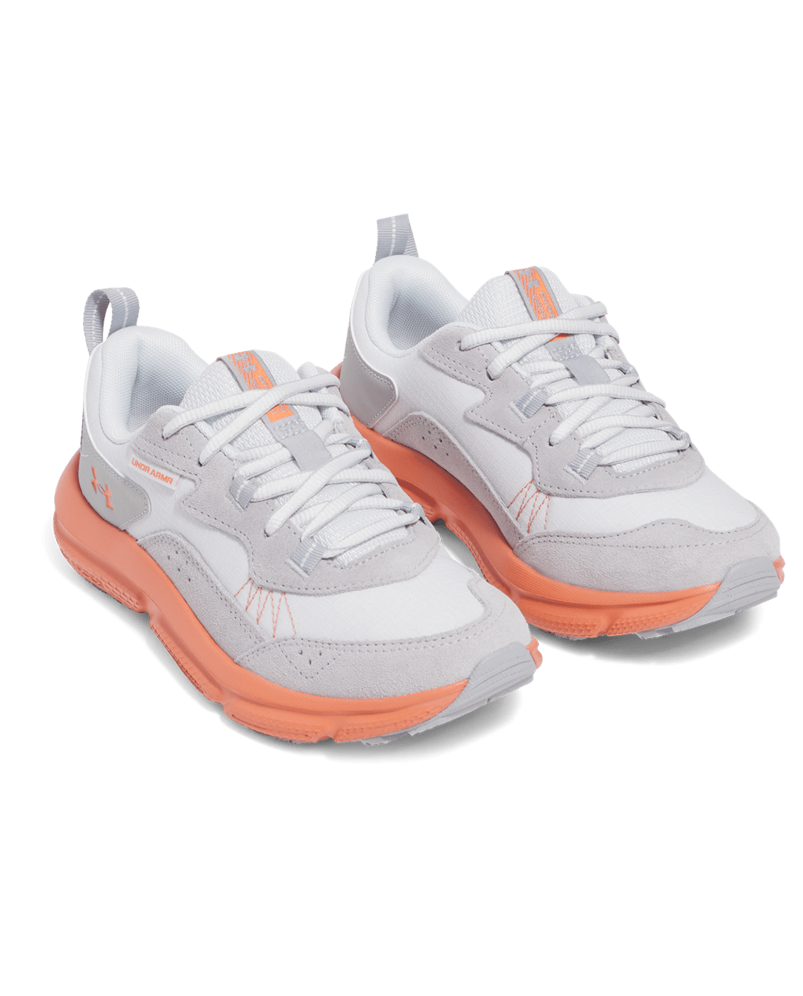 Under Armour Footwear Womens Charged Verssert 2 - DistantGray/ModGray/BlushOrange