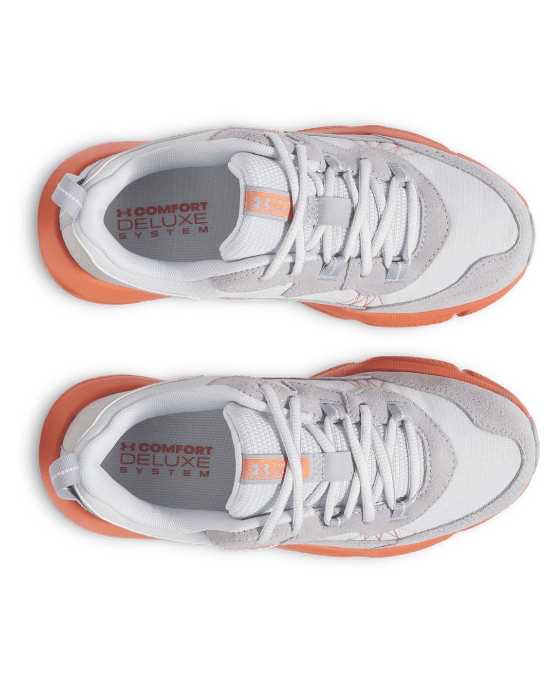 Under Armour Footwear Womens Charged Verssert 2 - DistantGray/ModGray/BlushOrange
