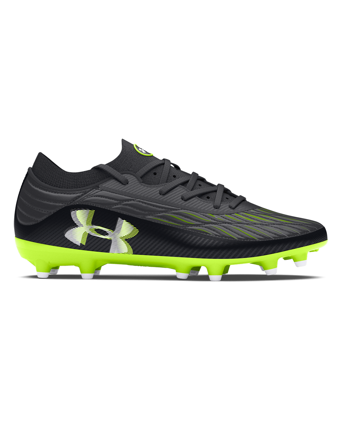Under Armour Footwear Mens UA Magnetico Pro 4 FG - Black/Anthracite/White