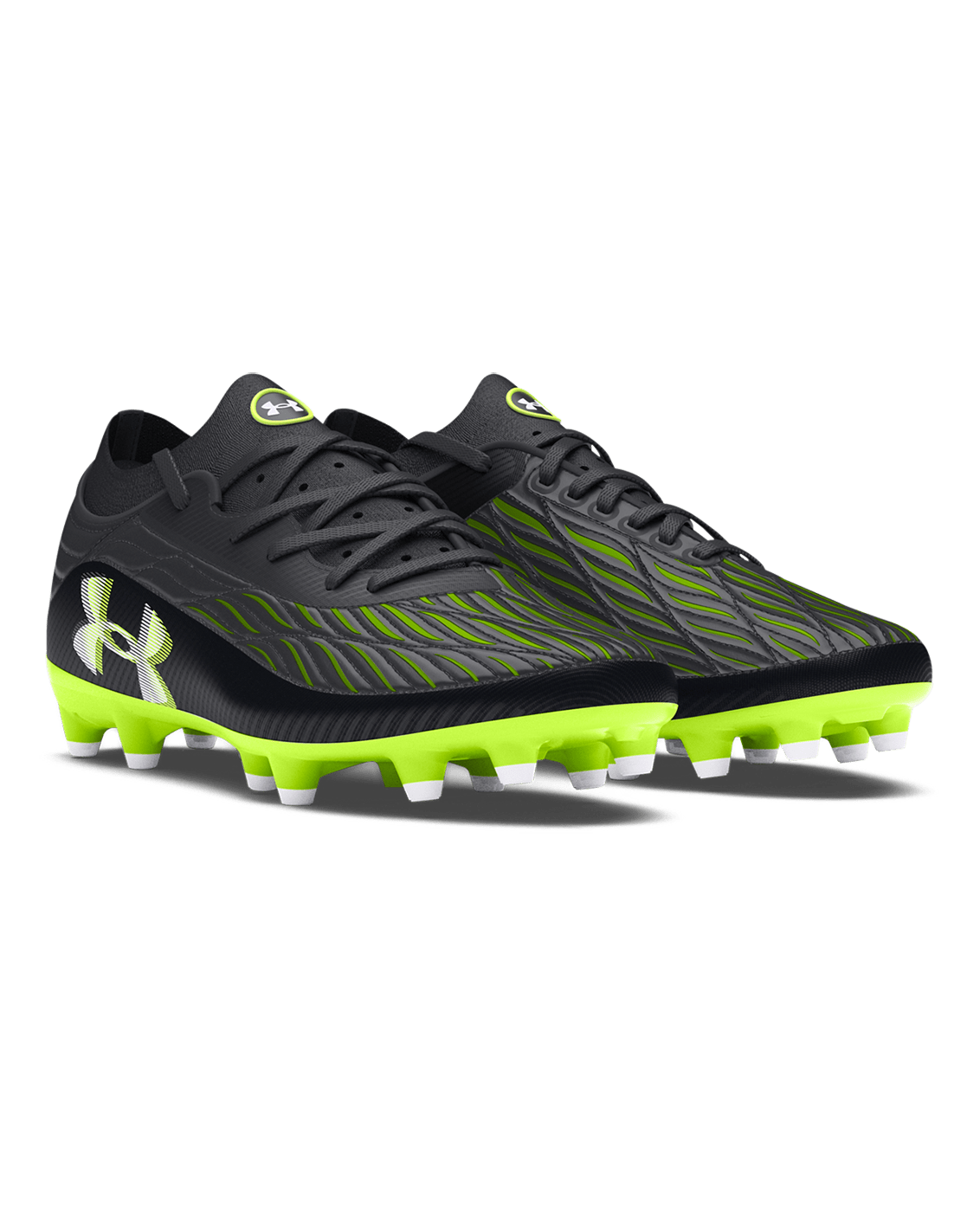 Under Armour Footwear Mens UA Magnetico Pro 4 FG - Black/Anthracite/White