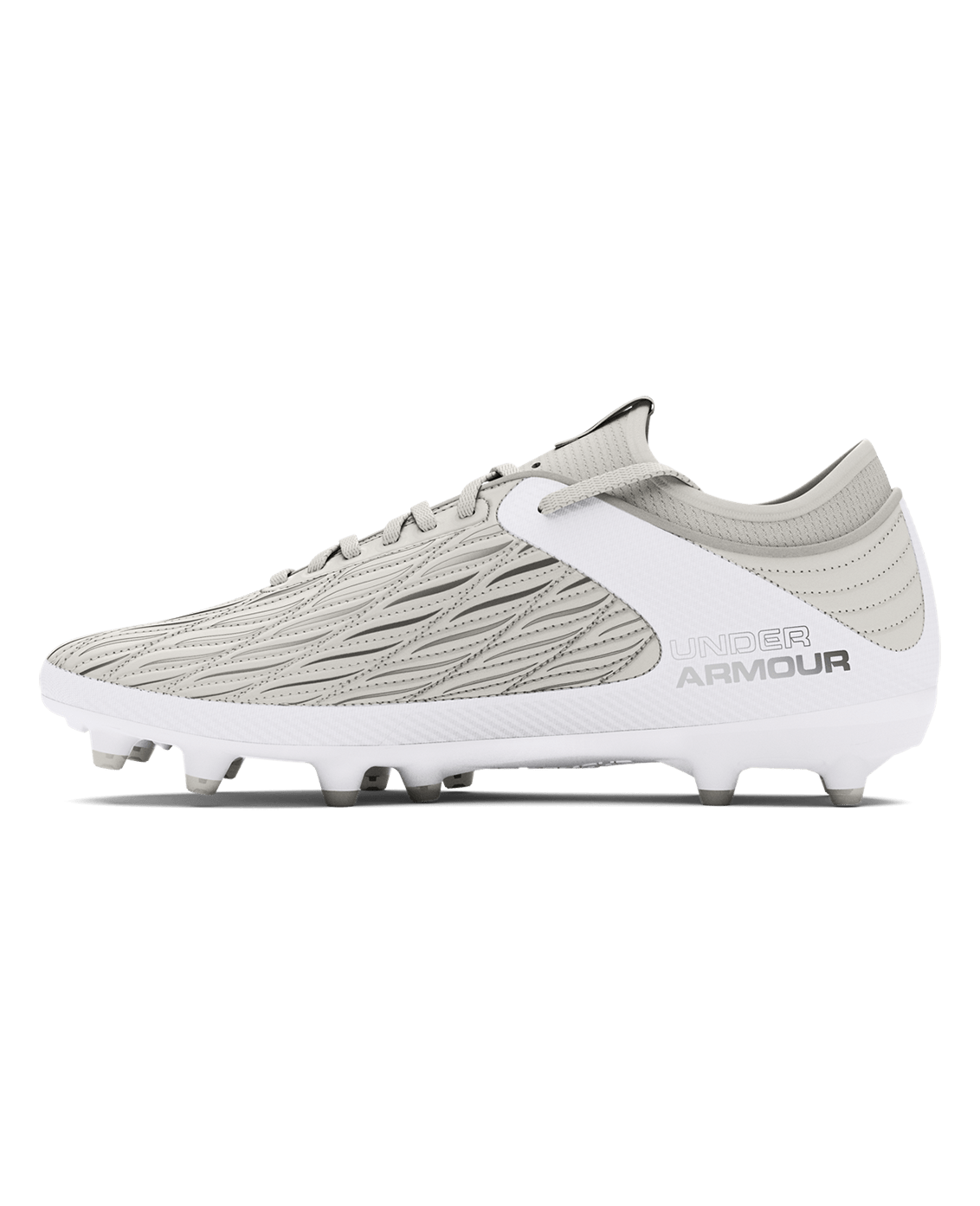 Under Armour Footwear Unisex Magnetico Select 4.0 FG - White/WhiteClay/MetallicSilver