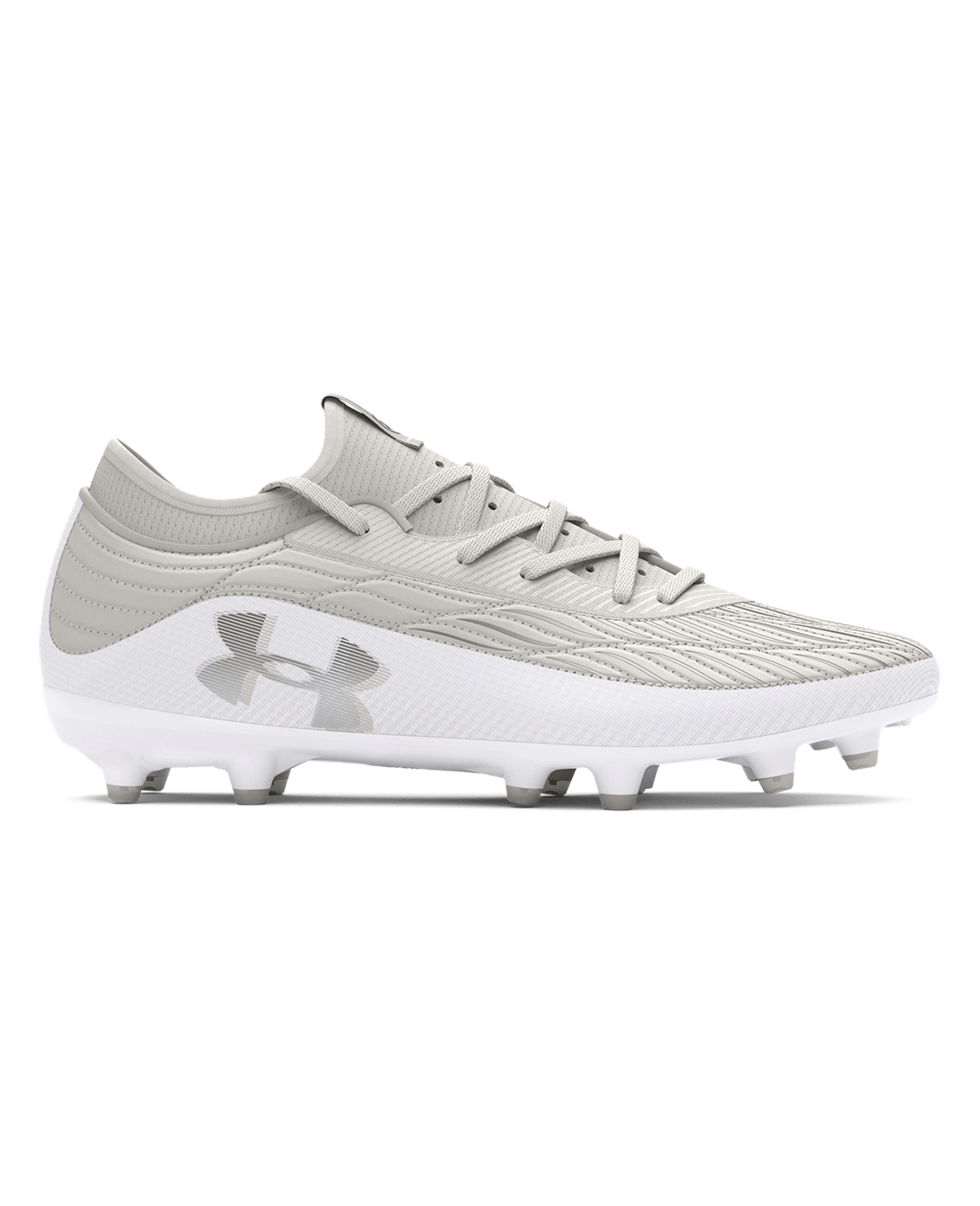 Under Armour Footwear Unisex Magnetico Select 4.0 FG - White/WhiteClay/MetallicSilver