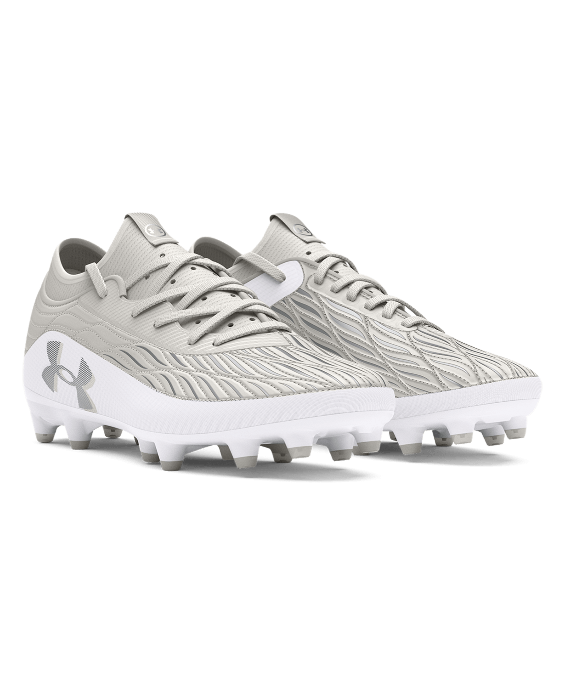 Under Armour Footwear Unisex Magnetico Select 4.0 FG - White/WhiteClay/MetallicSilver