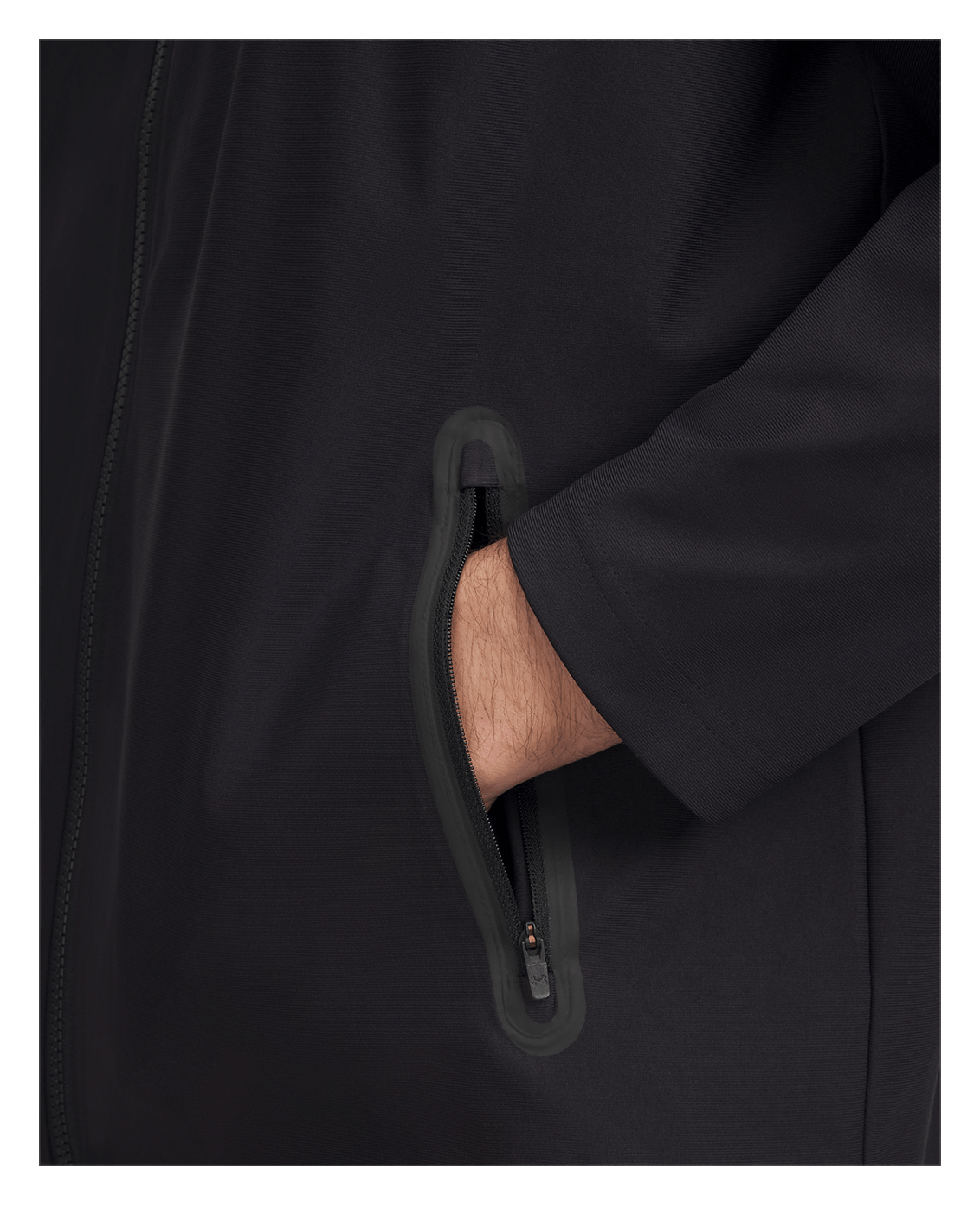 Under Armour Apparel Men's UA Unstoppable Non-Hooded Full-Zip