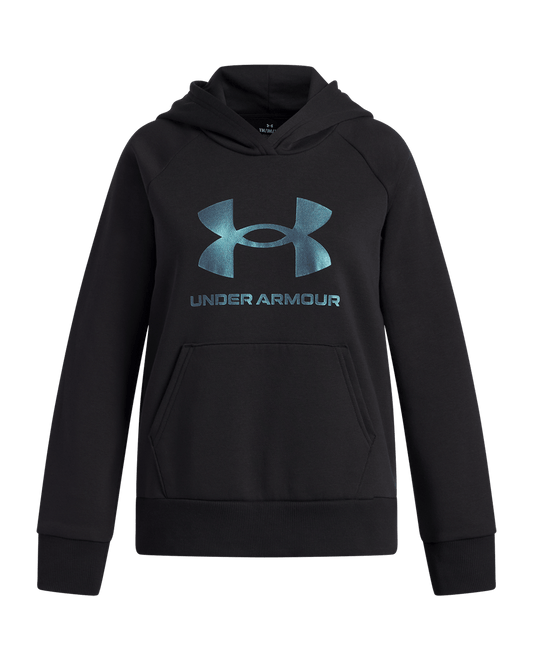 Under Armour Apparel UA Rival Fleece Shimmer Girls' Hoodie