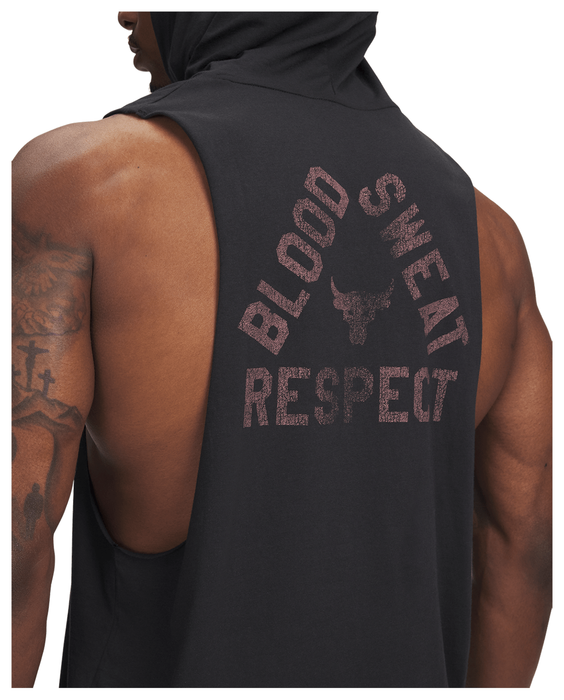 Under Armour Apparel Project Rock Men's Sleeveless Hoodie