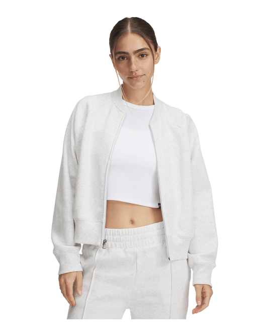 Under Armour Apparel Women's UA Rival Fleece Bomber