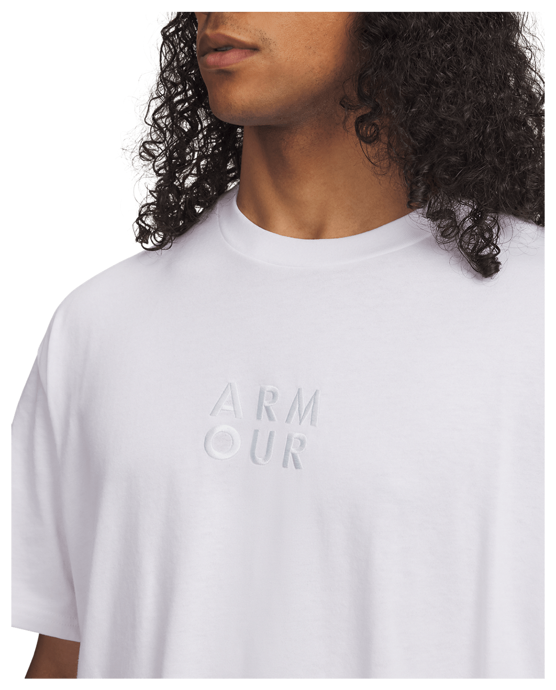 Under Armour Apparel UA Armour Wordmark Heavyweight Men's Short Sleeve