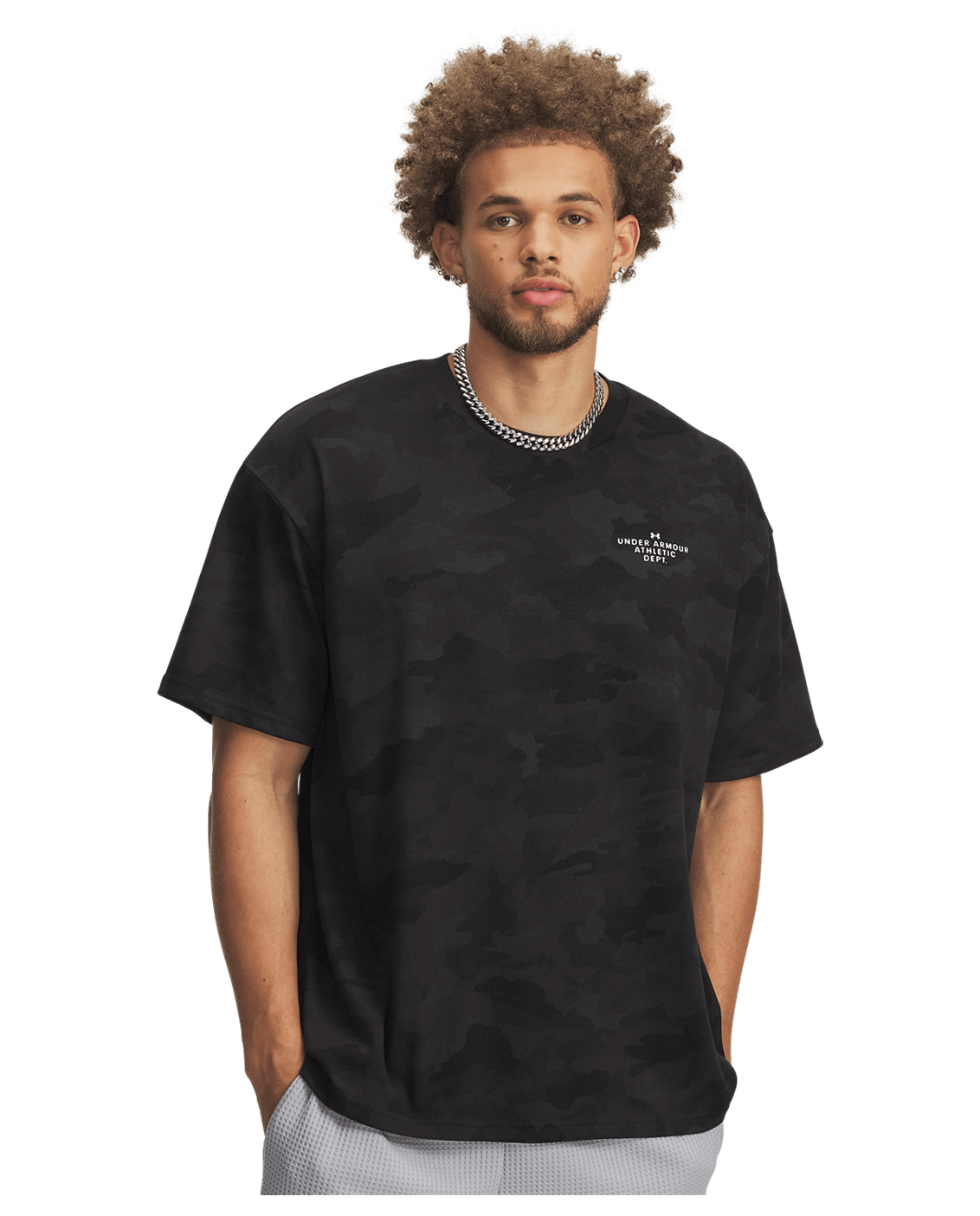 Under Armour Apparel UA Athletic Department Printed Heavyweight Men's Short Sleeve