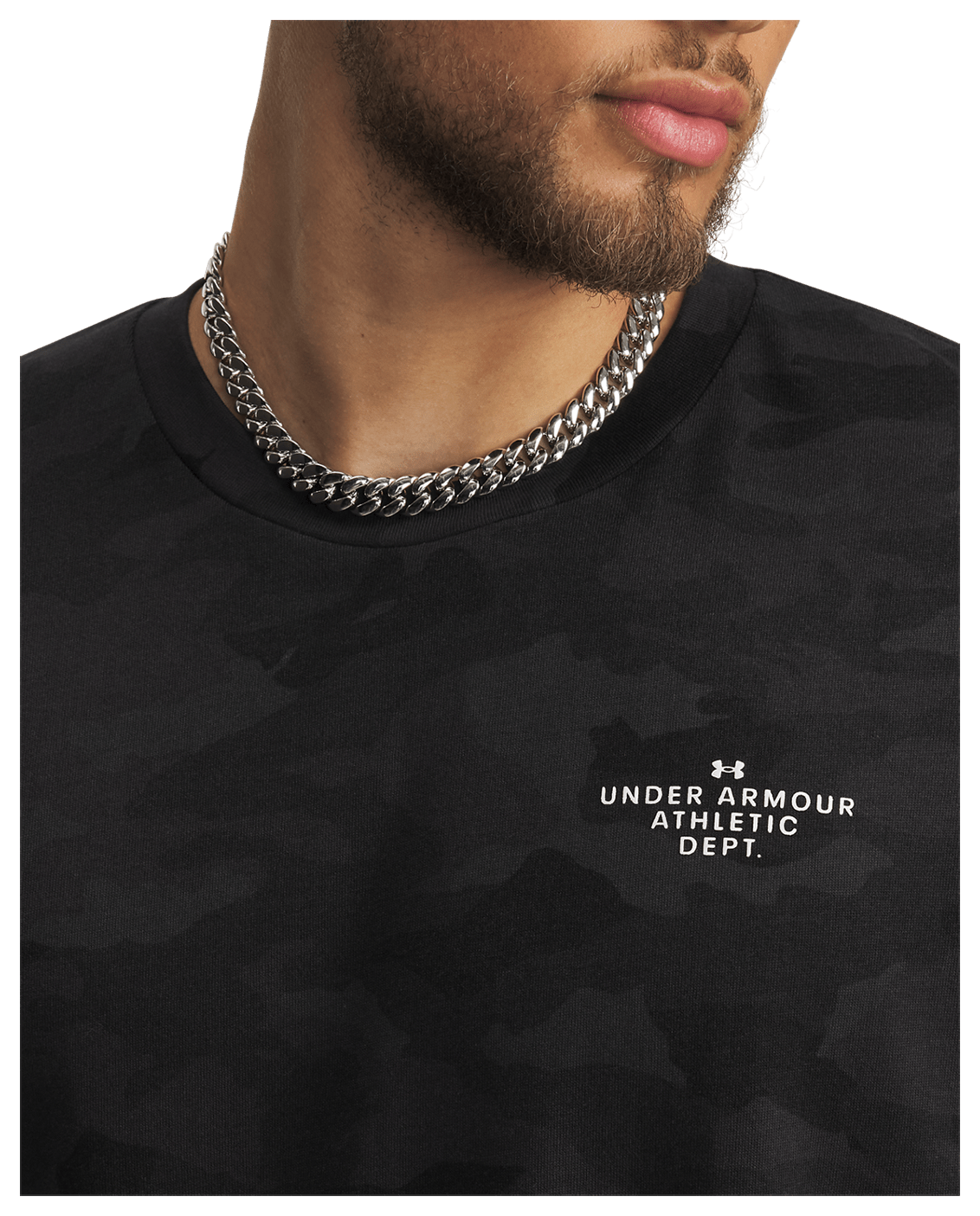 Under Armour Apparel UA Athletic Department Printed Heavyweight Men's Short Sleeve