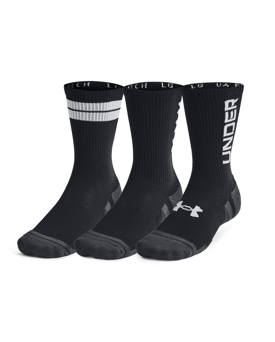 Under Armour UA Performance Tech™ Unisex 3-Pack Crew Socks