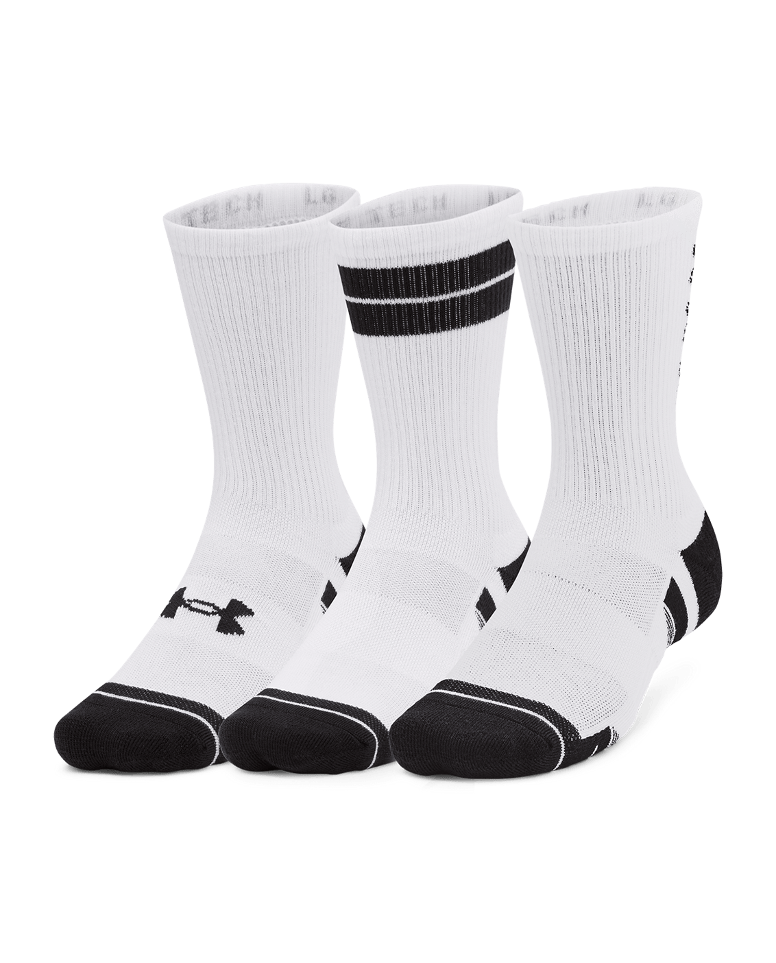 Under Armour UA Performance Tech™ Unisex 3-Pack Crew Socks