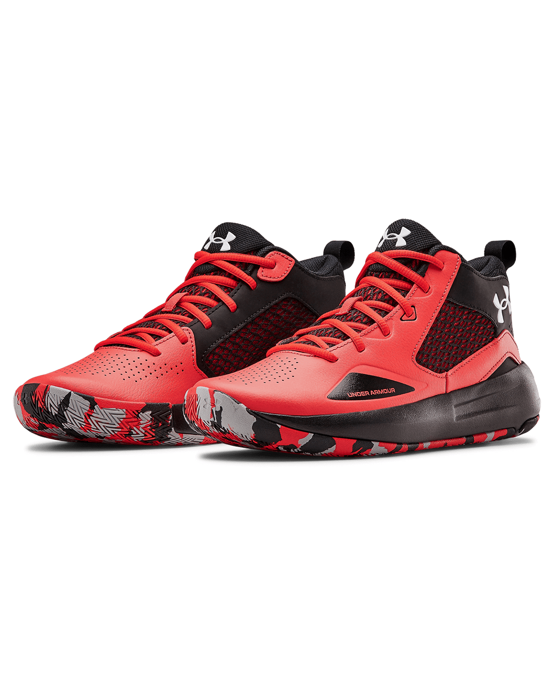Under Armour Footwear Unisex Lockdown 5 - VersaRed/Black/White