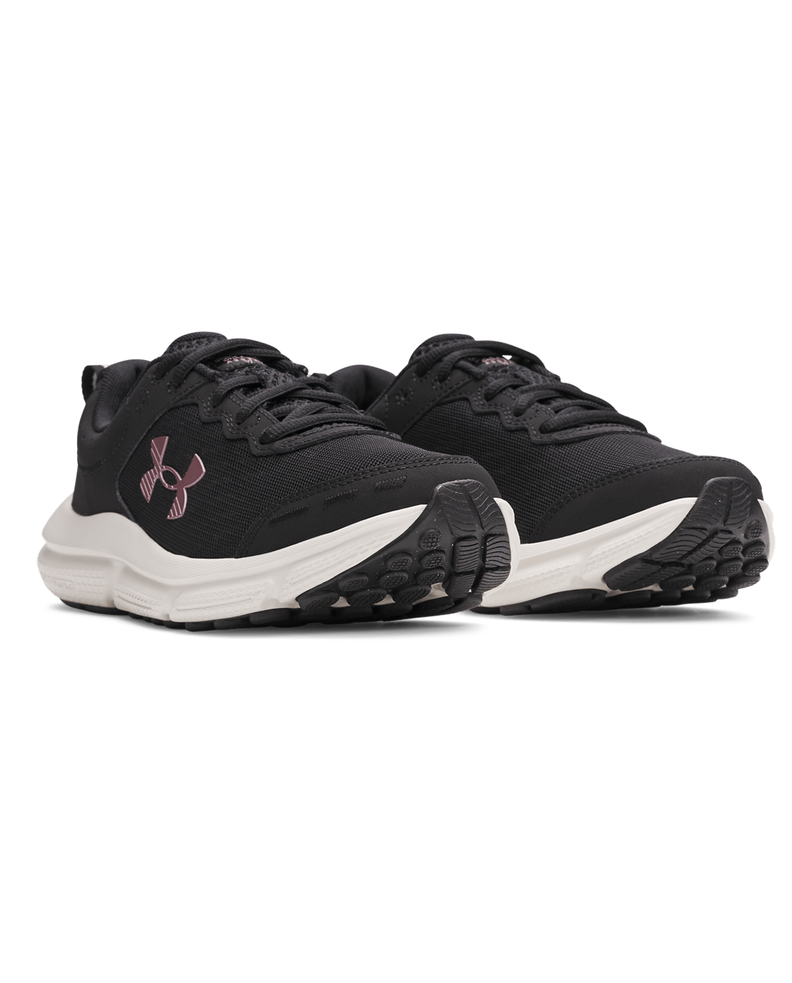 Under Armour Footwear Womens Charged Assert 10 - BLK/TormalinPNK/MetlTormalnPNK