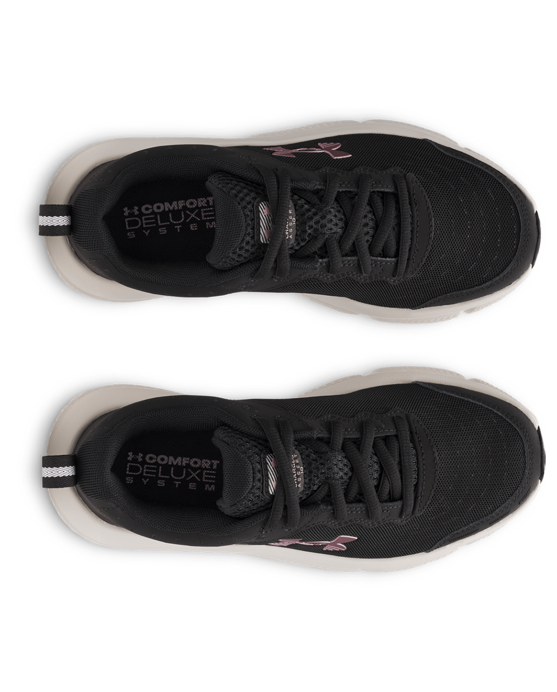 Under Armour Footwear Womens Charged Assert 10 - BLK/TormalinPNK/MetlTormalnPNK