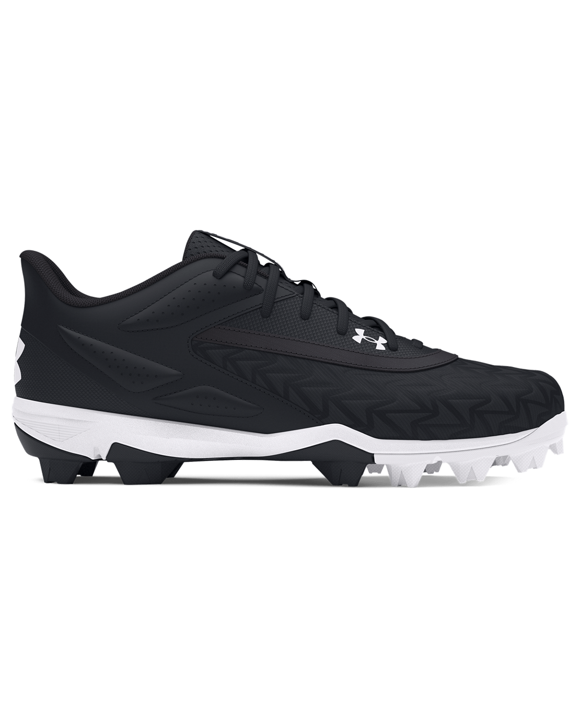 Under Armour Footwear Mens UA Leadoff Low RM 3.0 - Black/Black/White