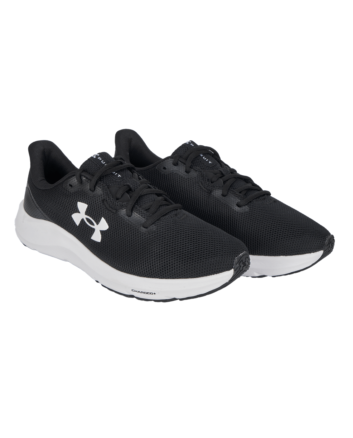 Under Armour Footwear Mens UA Charged Pursuit 4 - Black/Black/White