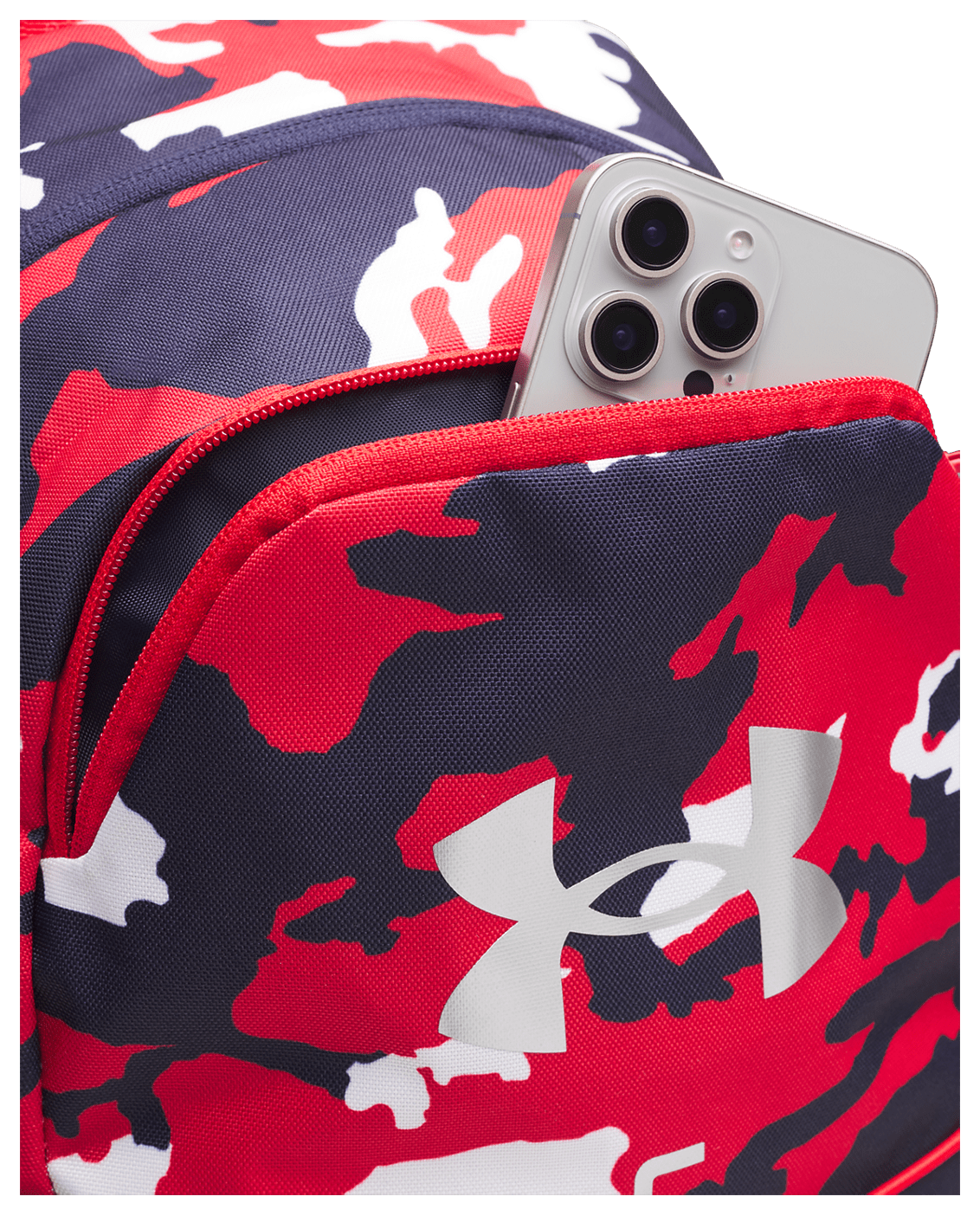 Under Armour Accessories Red/MidnightNavy/MetallicSilvr / OSFM UA Hustle Sport 6.0 Backpack