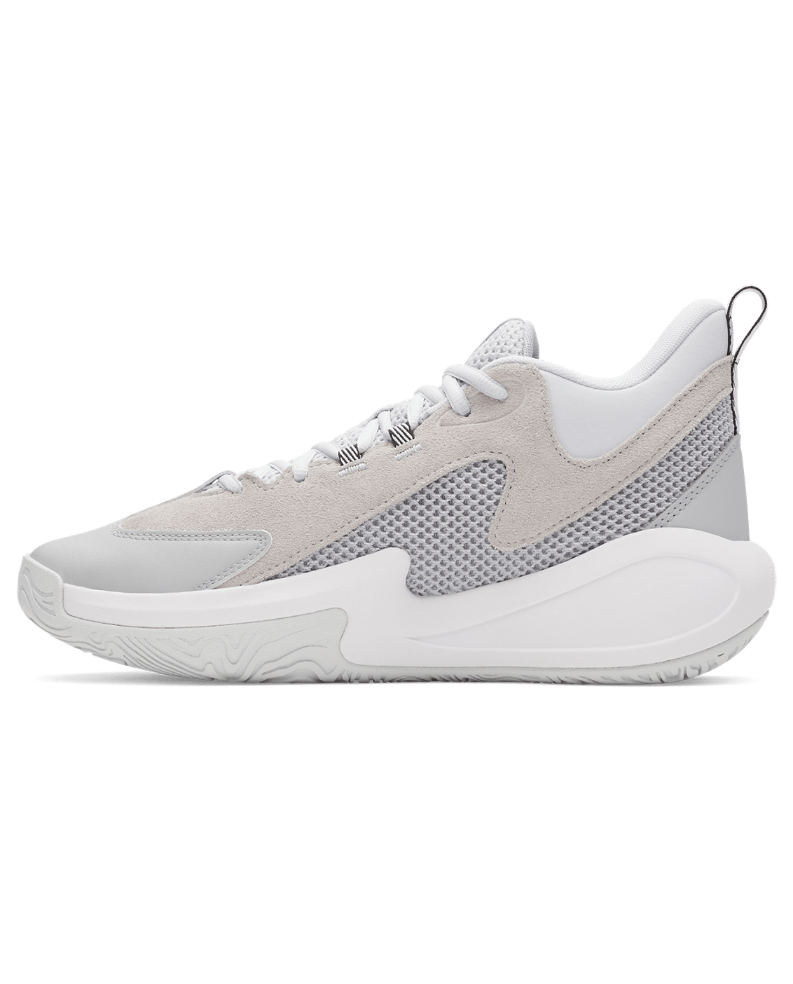 Under Armour Footwear Unisex CURRY 3Z 25 SDE - HaloGray/White/Black