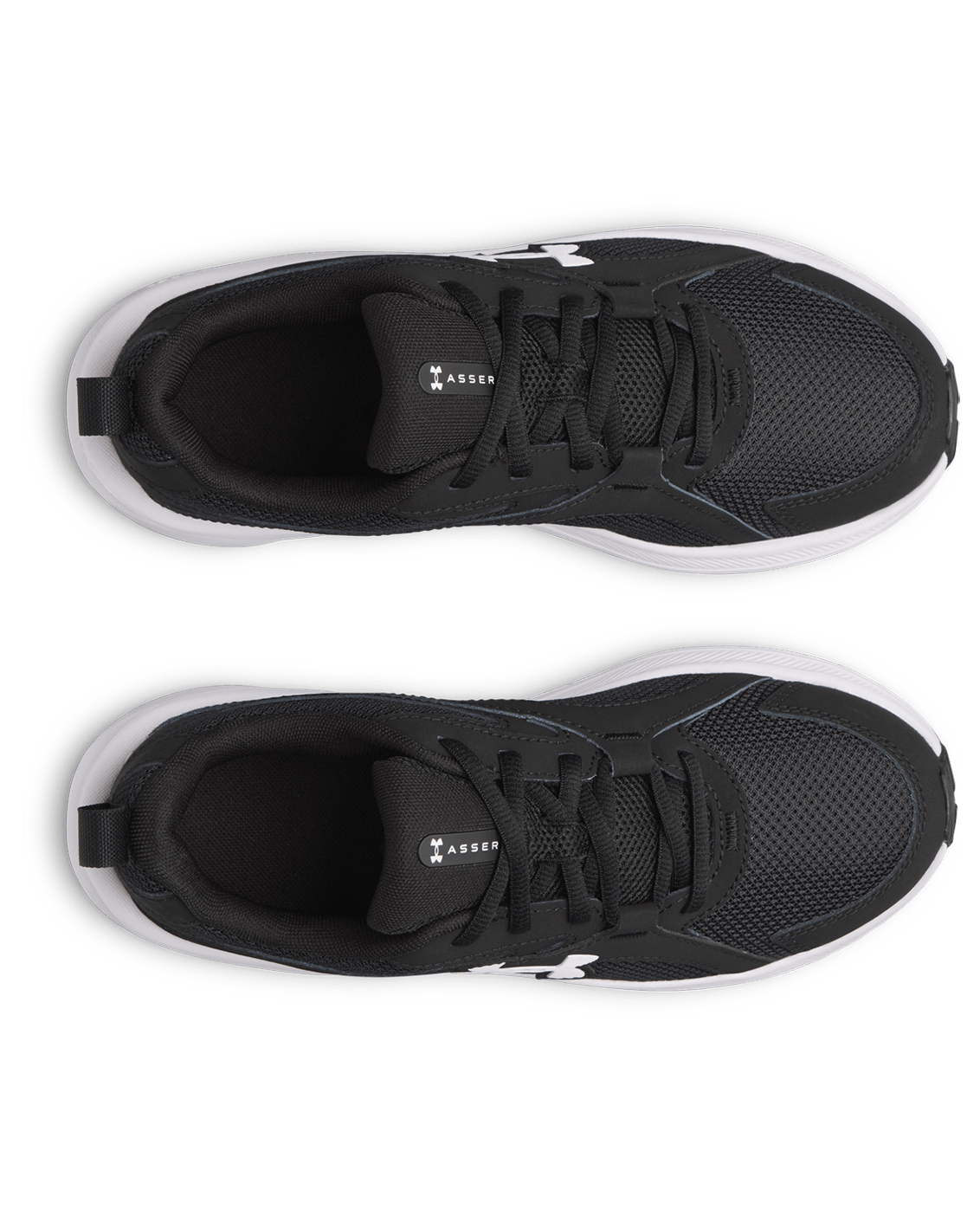 Under Armour Footwear Boys BGS Assert 11 - Black/Black/White