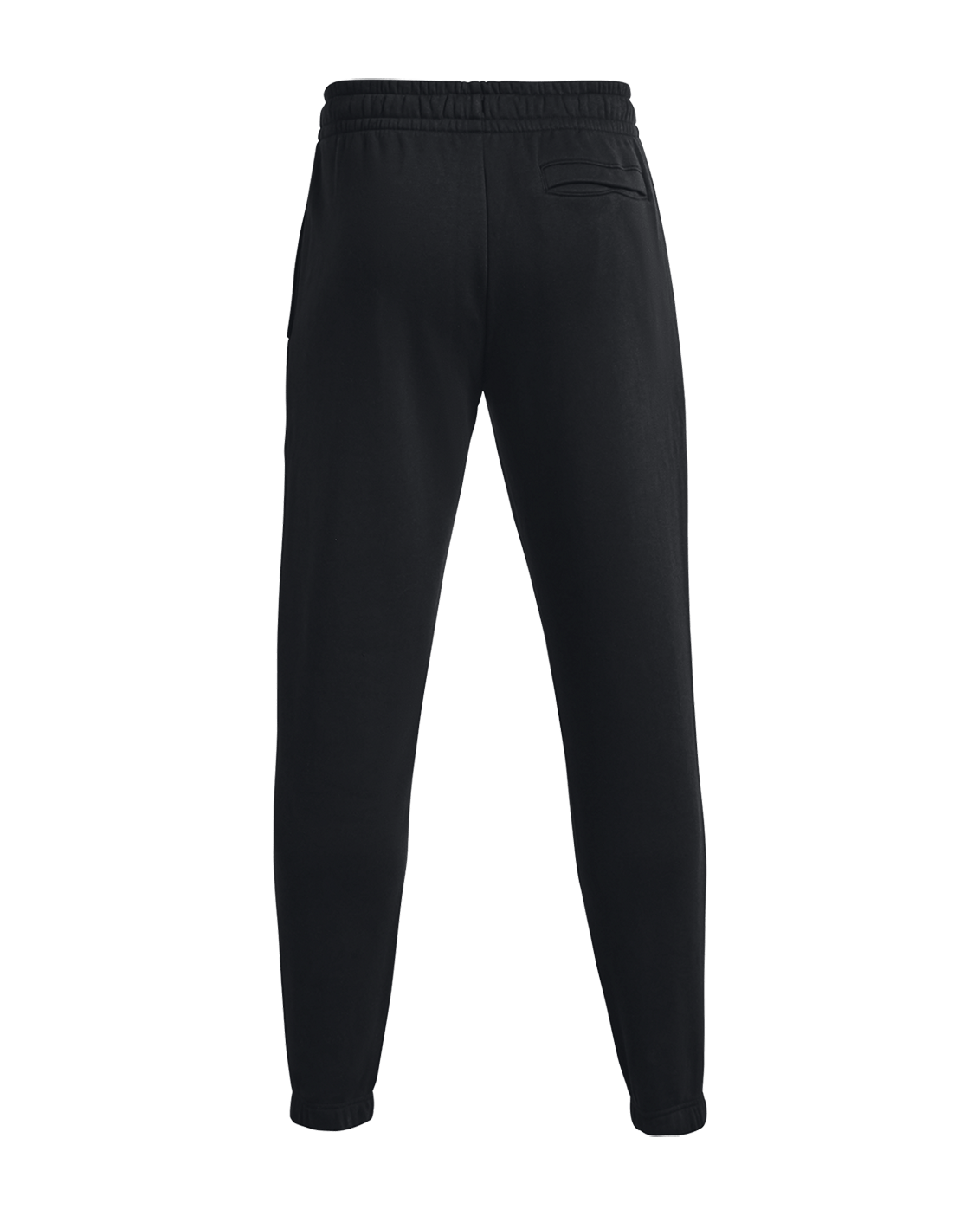 Under Armour Apparel Mens Essential Fleece Jogger - Black/White