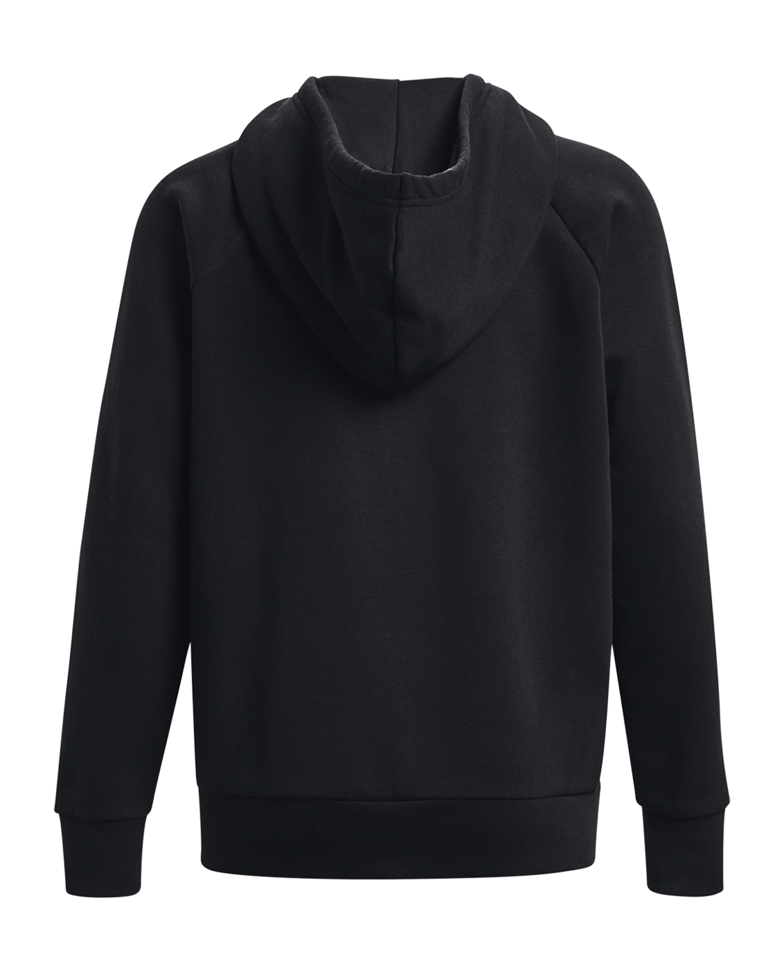 Under Armour Apparel Womens Rival Fleece FZ Hoodie - Black/White