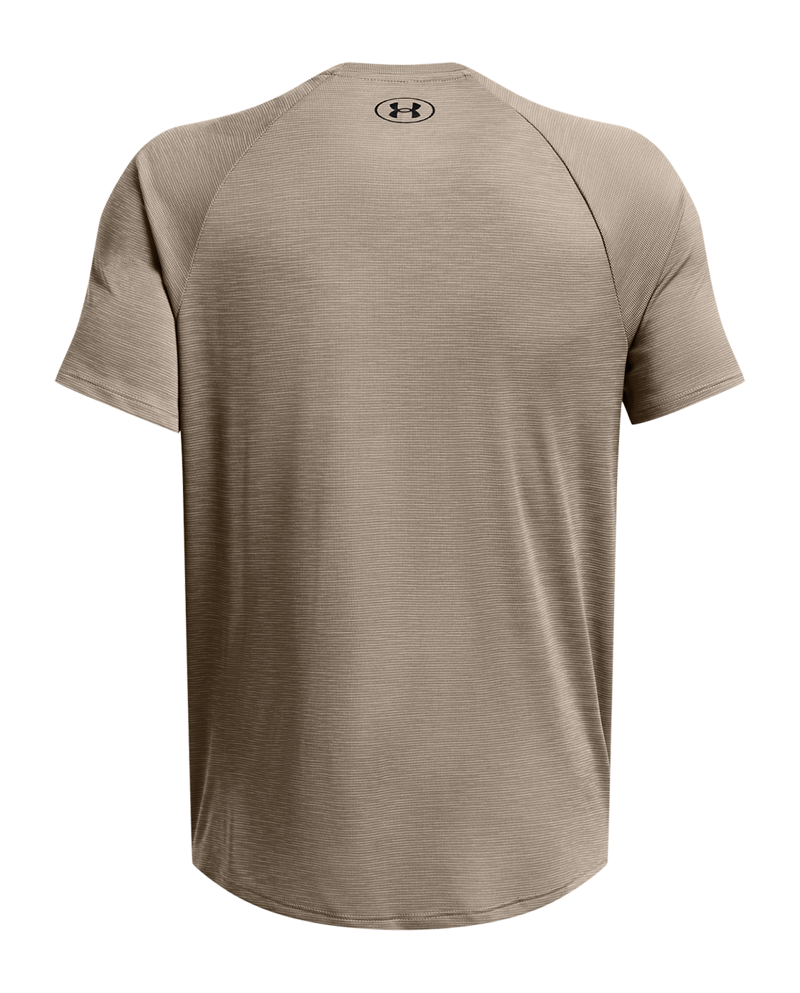 Under Armour Apparel Mens Tech Textured SS - TaupeDusk/Black